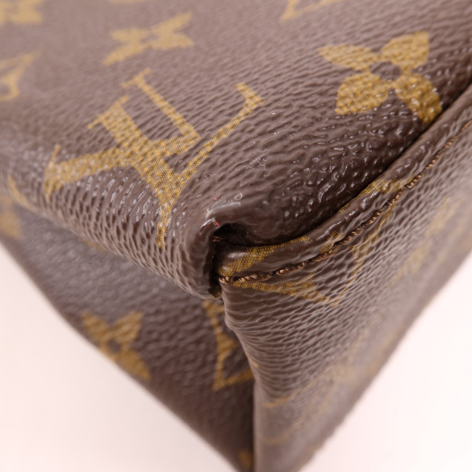 LOUIS VUITTON Monogram/Epi Saint Michel銀扣肩背袋