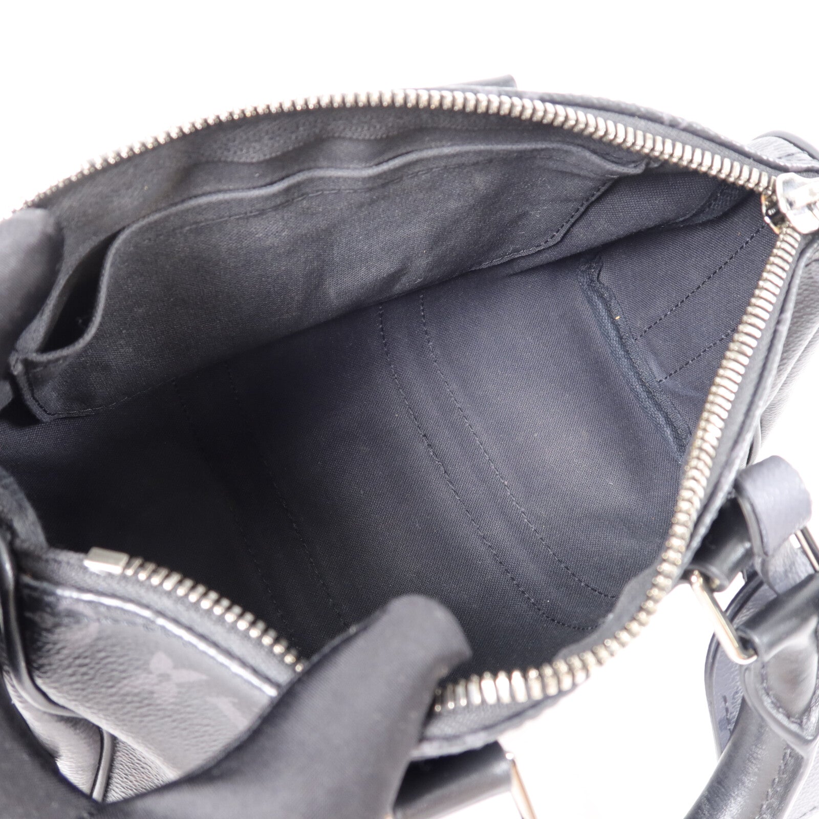 LOUIS VUITTON Monogram Eclips Keepall Bandouliere 25手挽肩背兩用袋