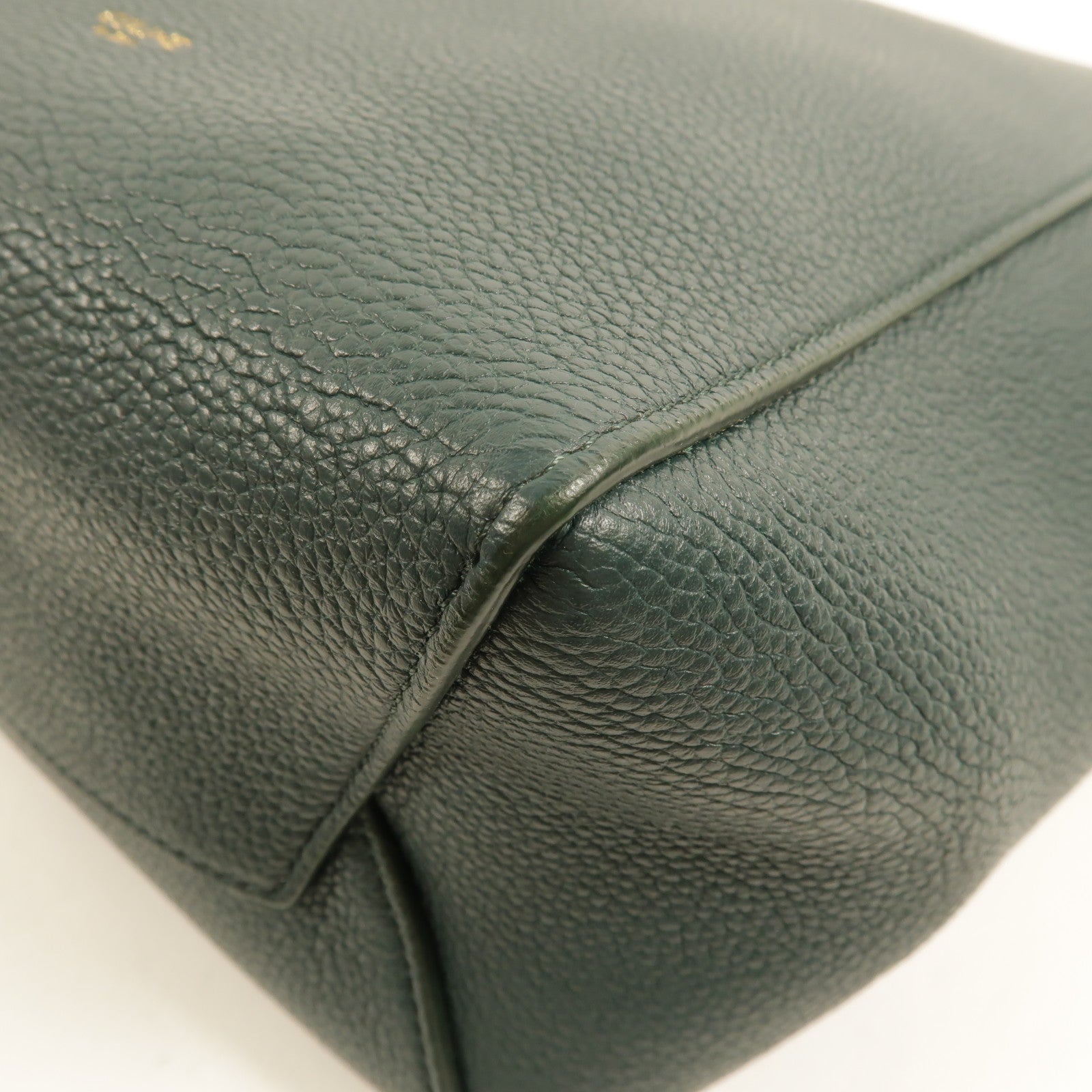 CELINE 牛皮皮革Sangle Bucket Small肩背袋