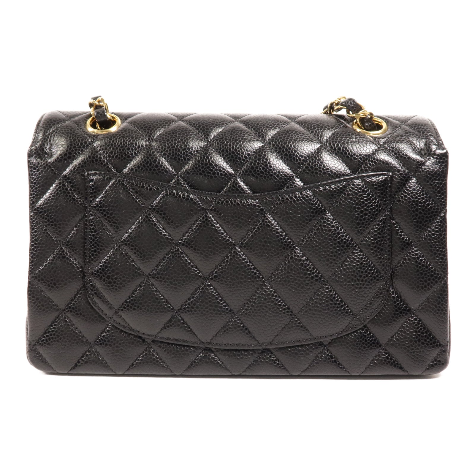 CHANEL 牛皮皮革Classic 23金扣鏈帶肩背袋