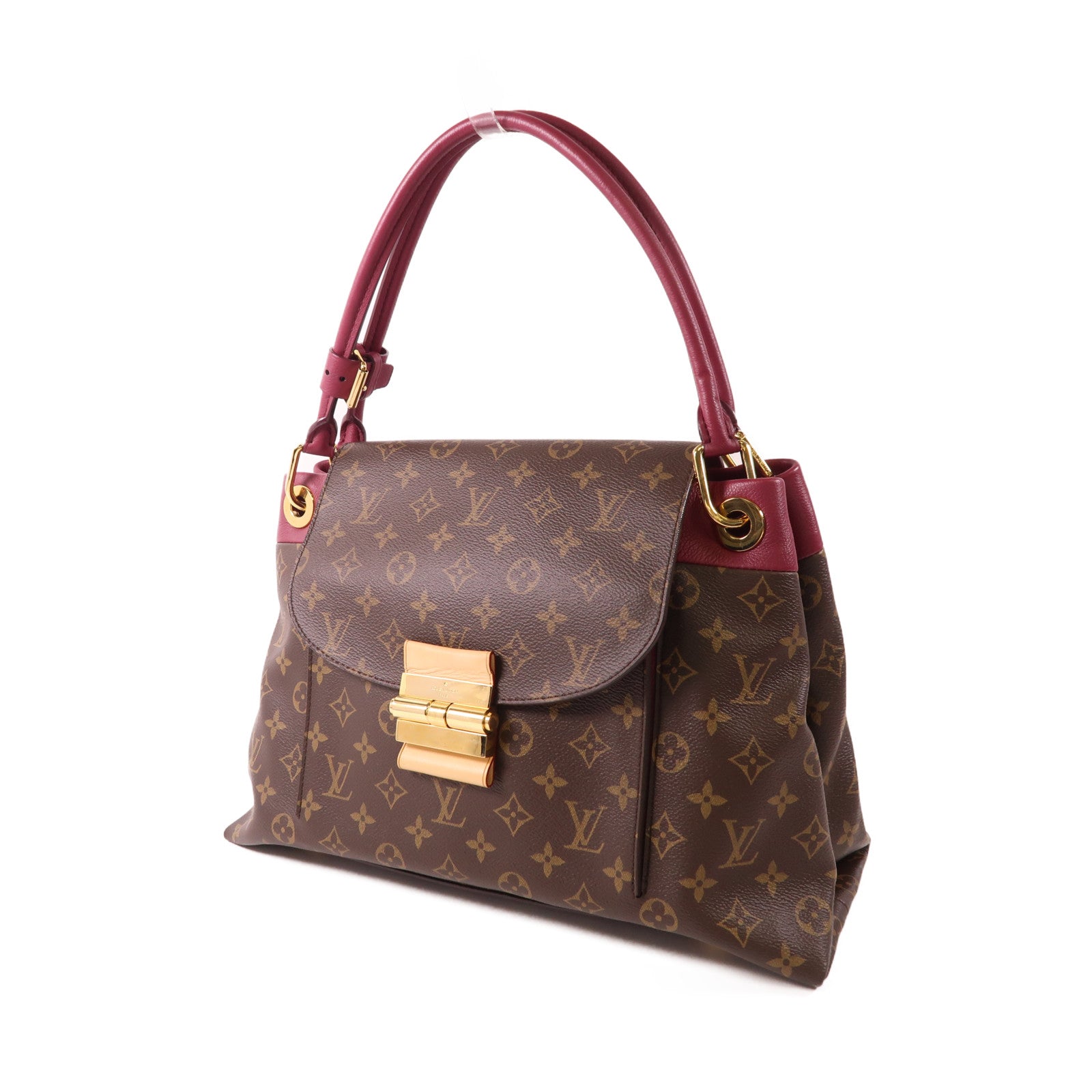 LOUIS VUITTON 【激減優惠】Monogram Olympe金扣肩背袋