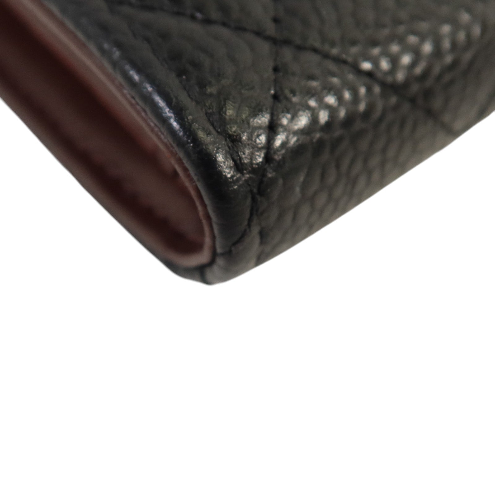 CHANEL 牛皮皮革Classic Medium Flap Wallet金扣錢包