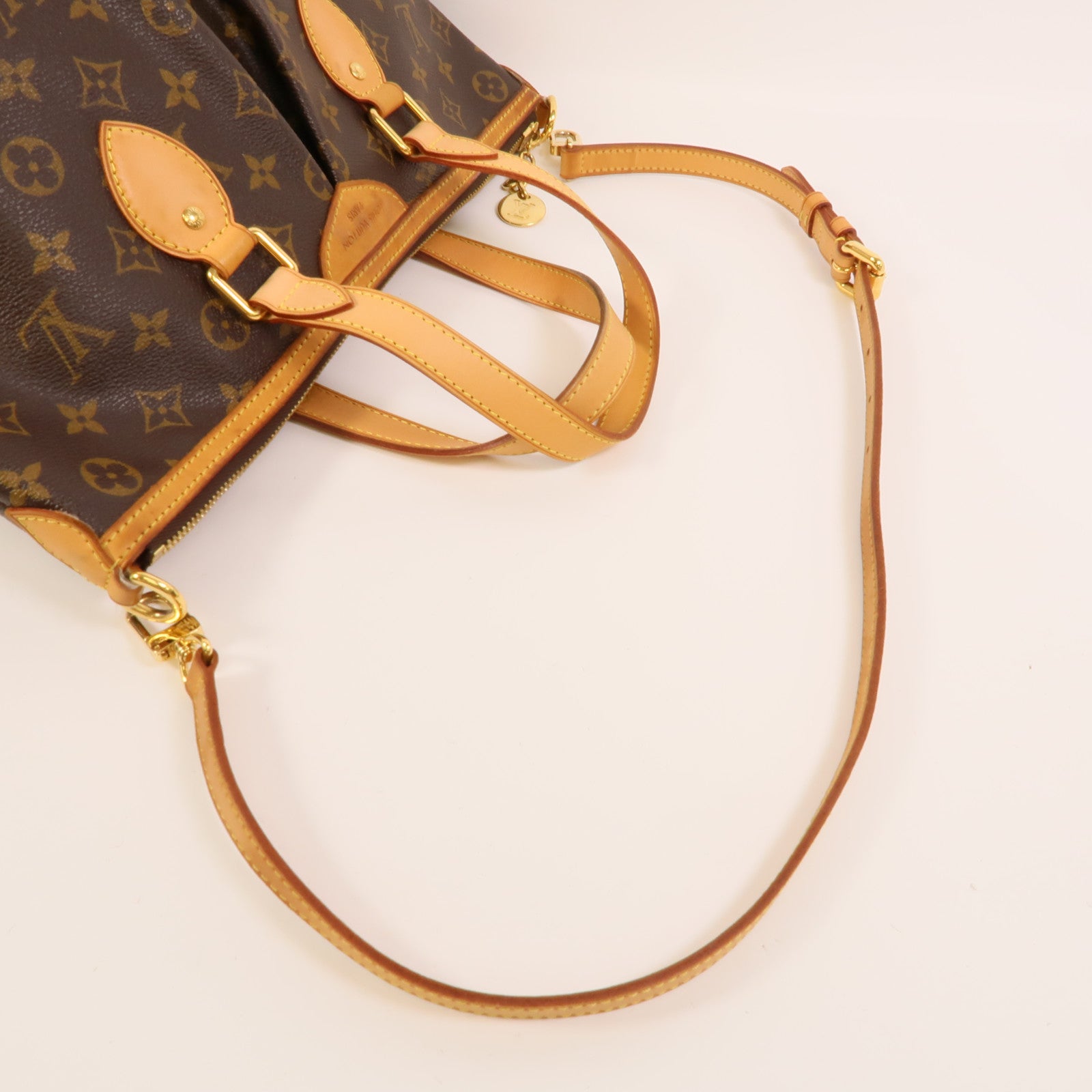 LOUIS VUITTON Monogram Palermo PM手挽肩背兩用袋
