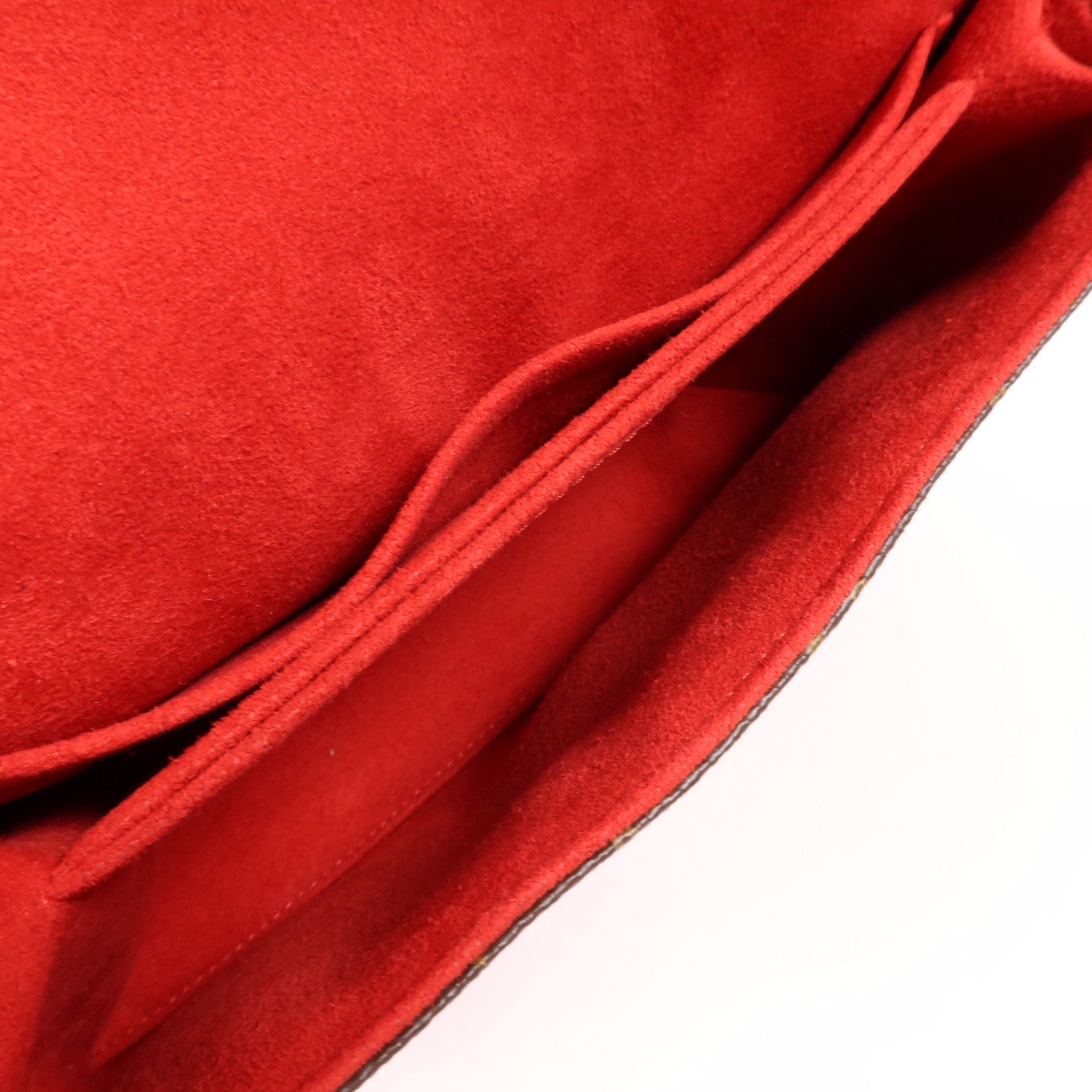 LOUIS VUITTON Monogram/Epi Saint Michel銀扣肩背袋