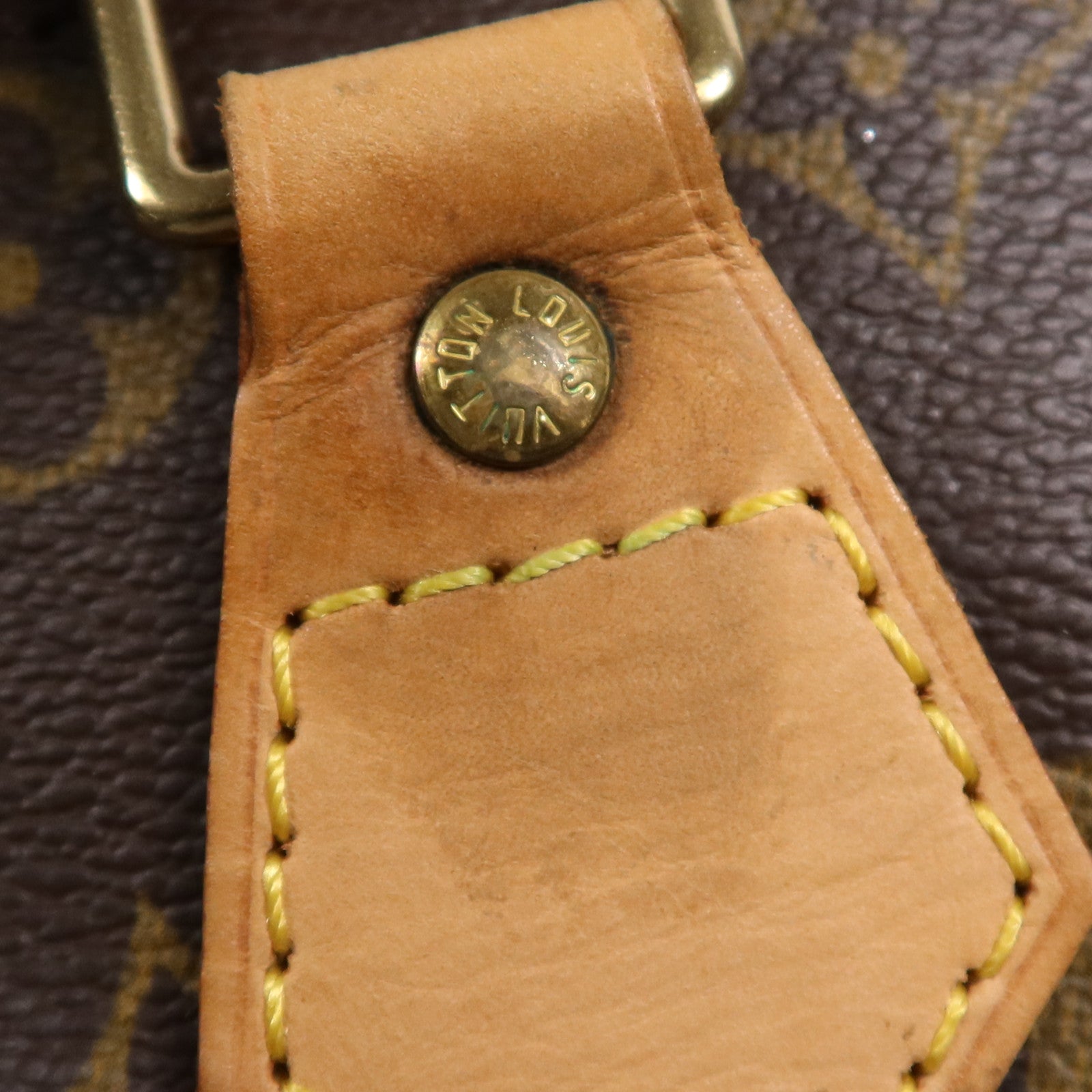 LOUIS VUITTON Monogram Speedy 30金扣手挽袋