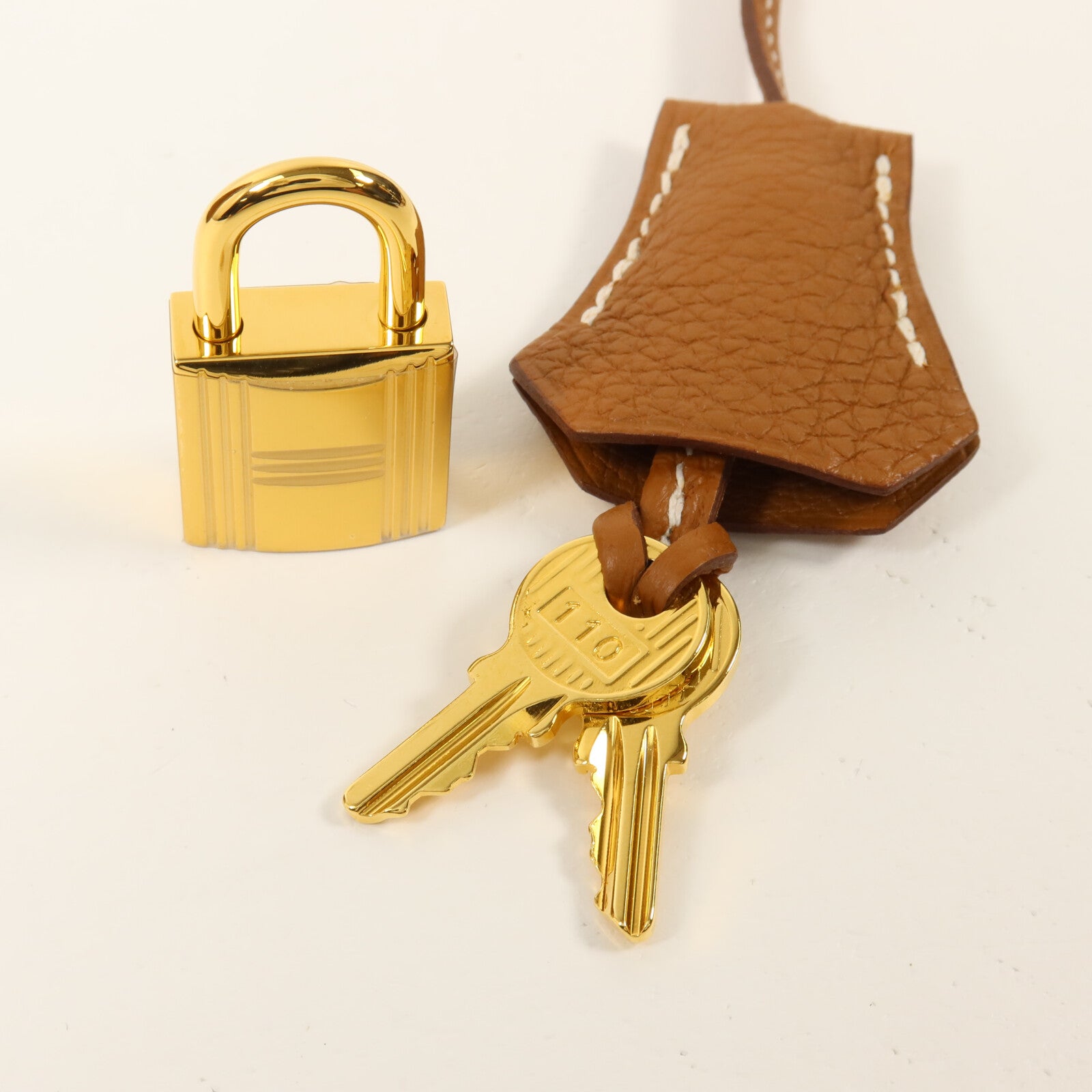 HERMES Togo皮革Kelly 25手挽肩背兩用袋Gold