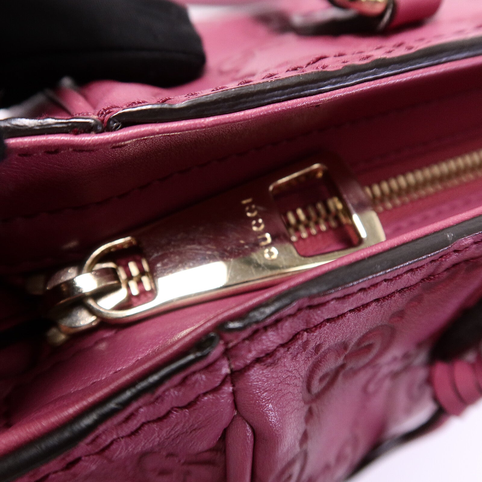 GUCCI 牛皮皮革2 Way Shoulder Bag手挽肩背兩用袋