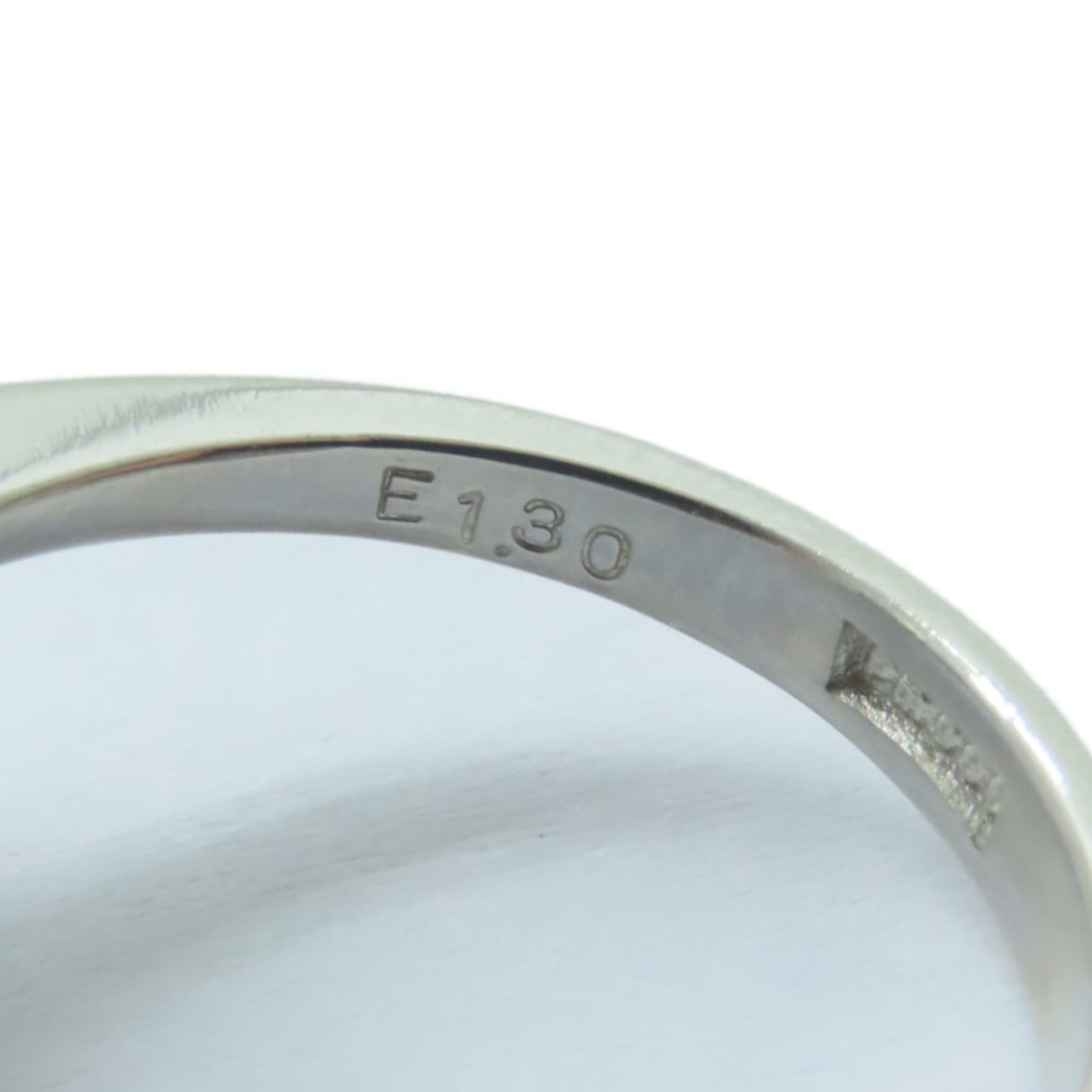 JEWELRY PT900鉑金Emerald Ring 1.3ct綠寶石/0.89ct鑚石戒指US#6.25