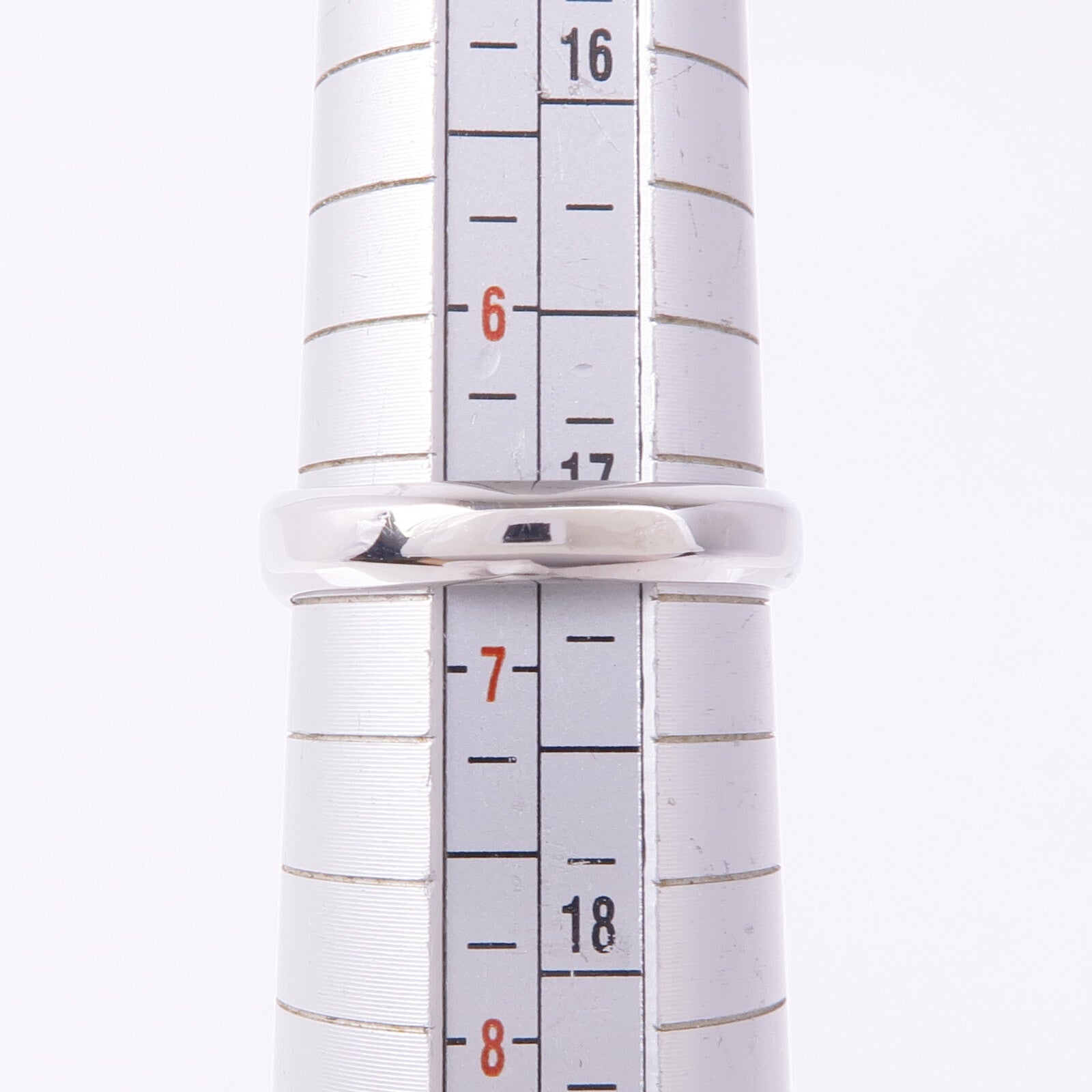 JEWELRY PT900鉑金Sapphire Diamond Ring藍寶石/鑽石戒指US#6.5