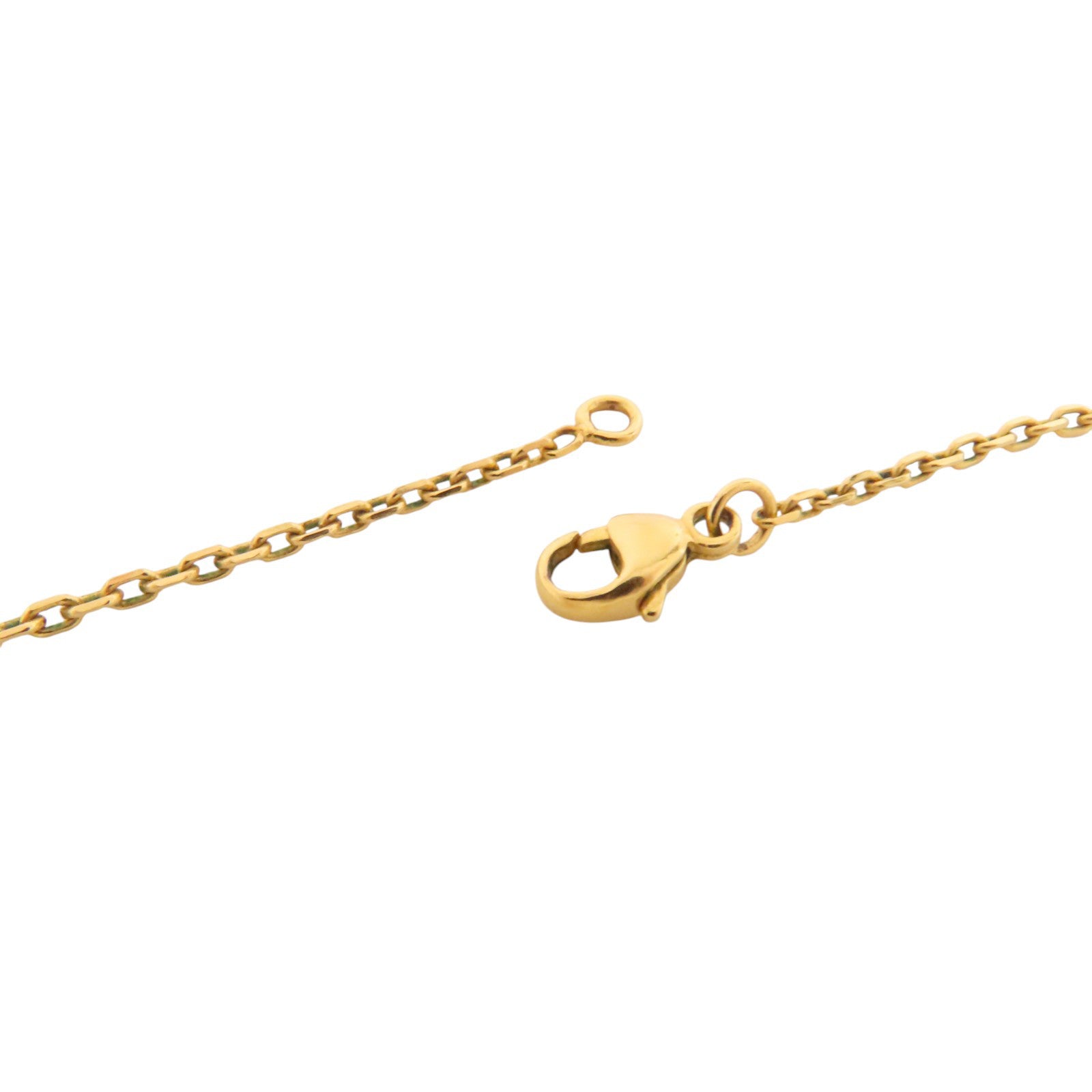 HERMES 金屬/琺瑯Pop H Necklace金扣項鏈