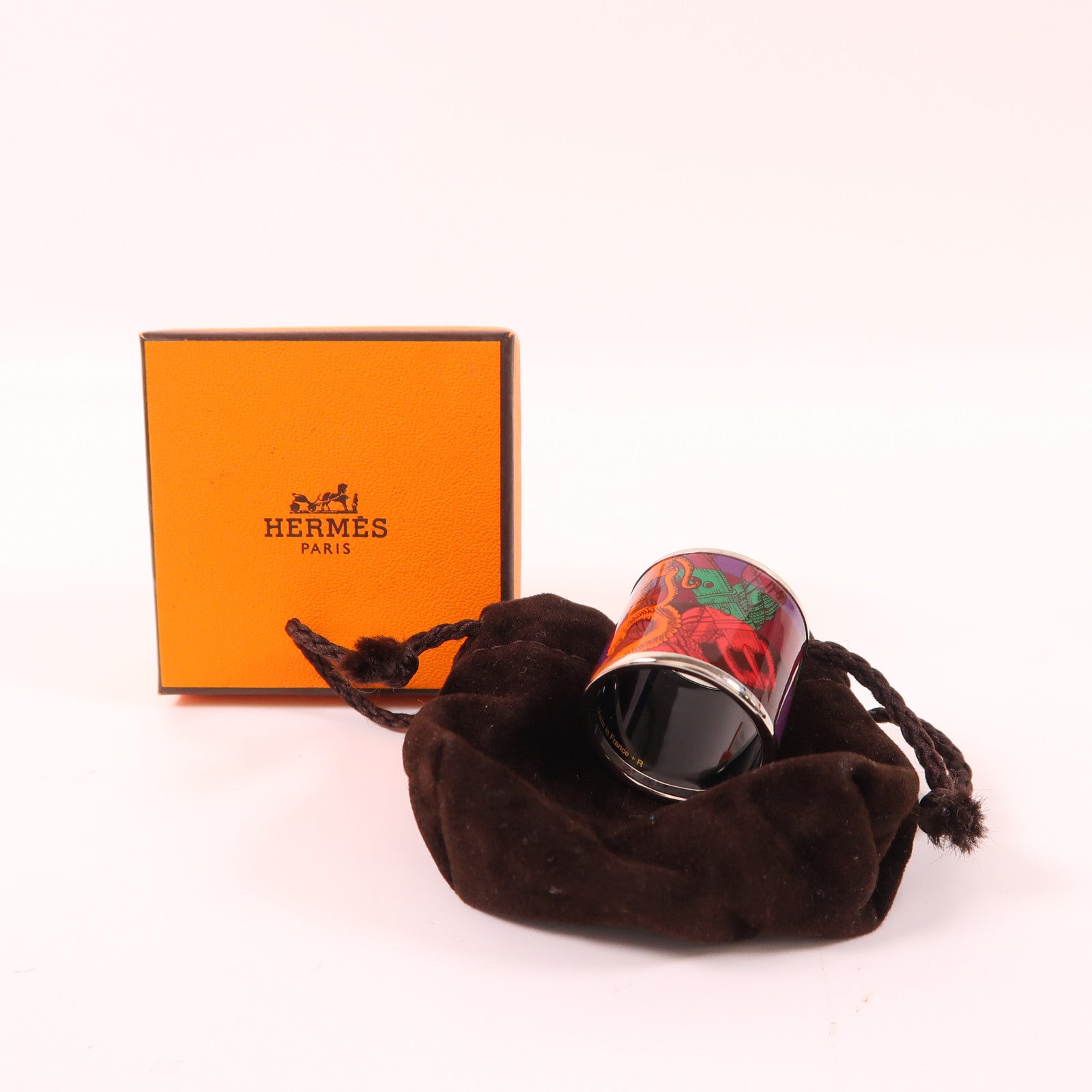 HERMES 【激減優惠】金屬Scarf Ring絲巾扣