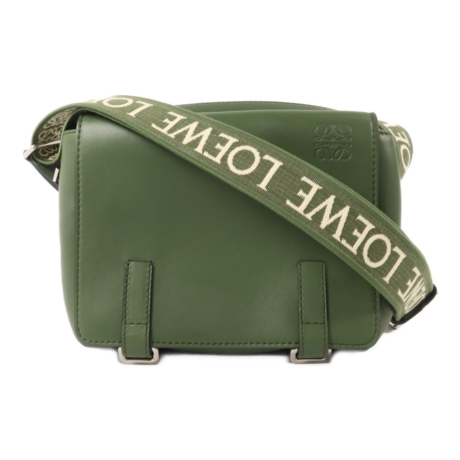 LOEWE 牛皮皮革Military XS肩背袋