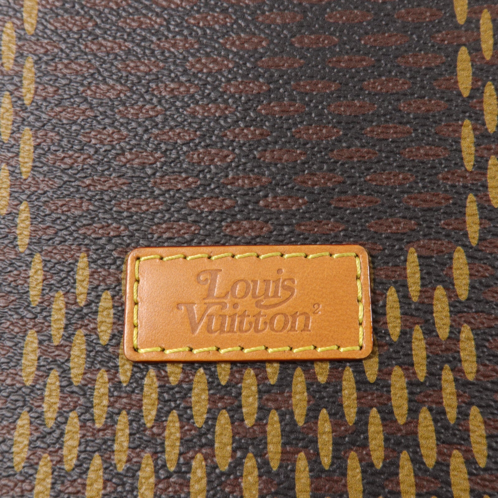 LOUIS VUITTON Monogram/Giant Damie LV X Nigo Mini Tote手挽肩背兩用袋