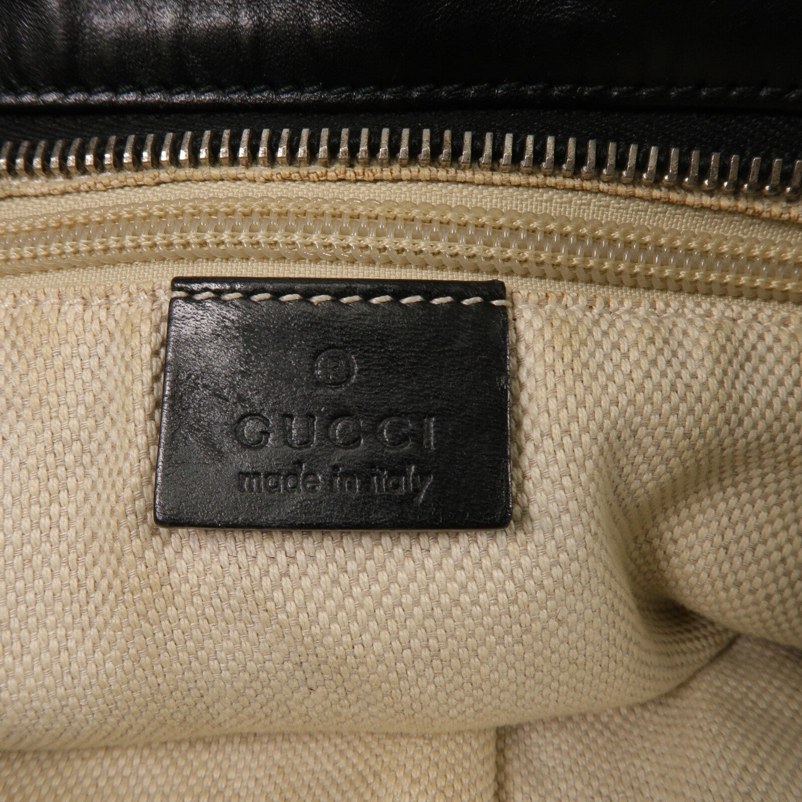 GUCCI 帆布Tote Bag肩背袋
