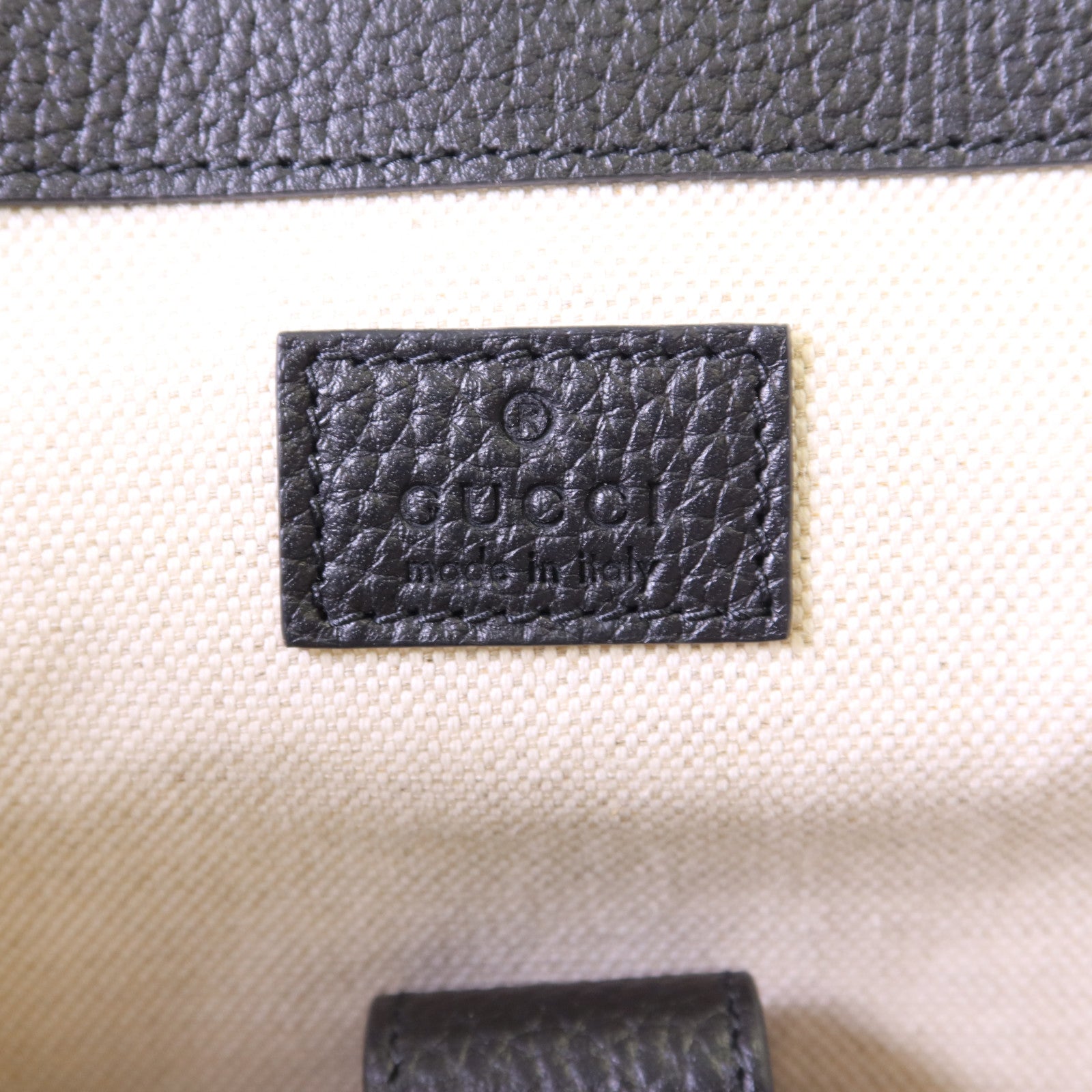 GUCCI 牛皮皮革Jumbo GG Backpack銀扣背包