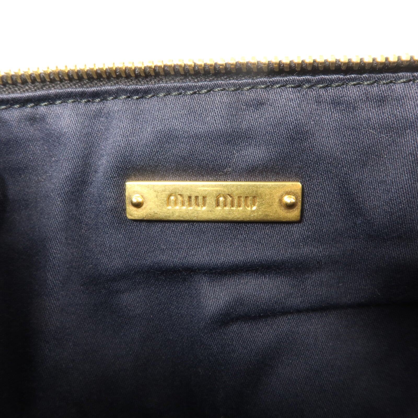 Miu Miu 羊皮皮革Matelasse Pouch小袋