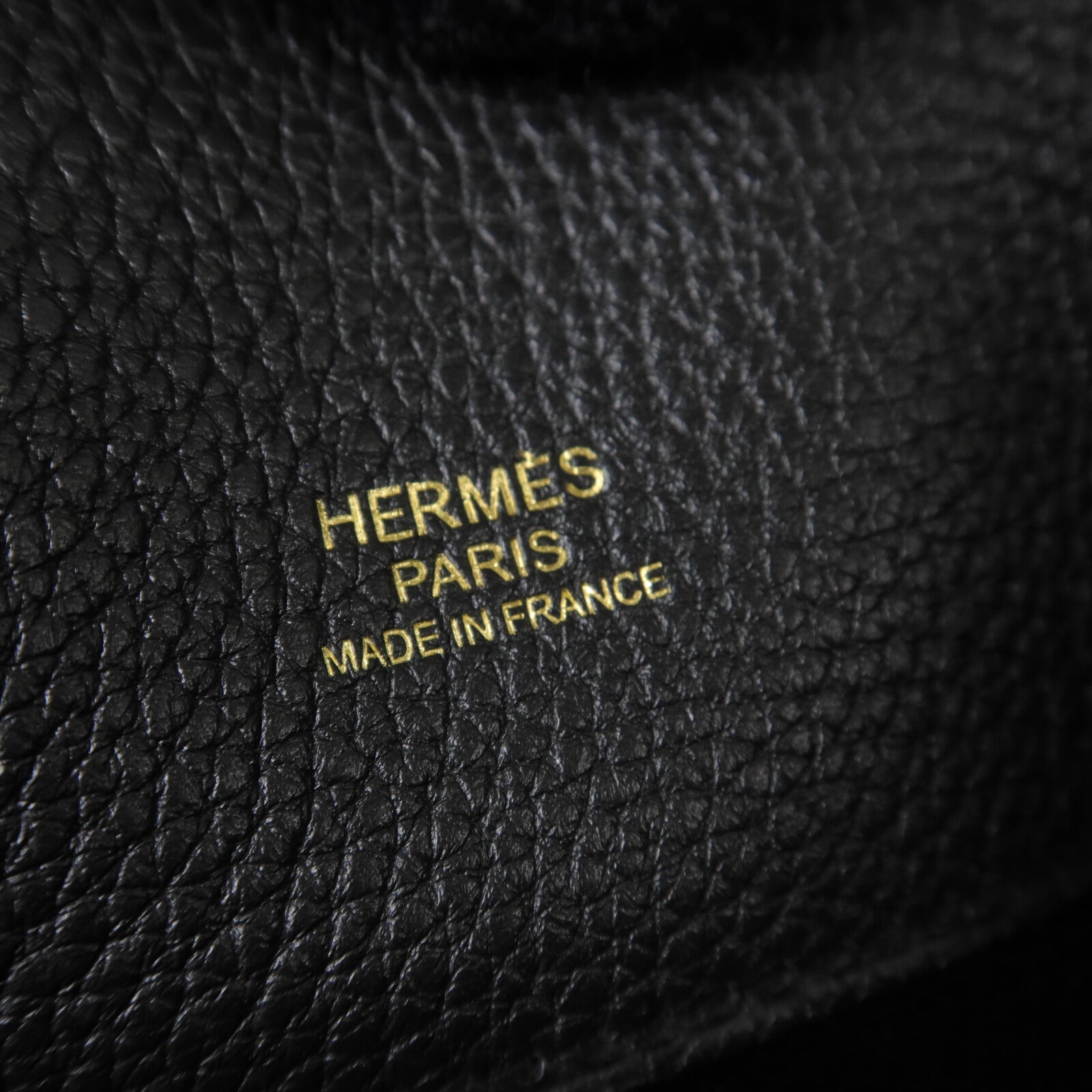 HERMES Togo皮革So Kelly 22肩背袋Noir
