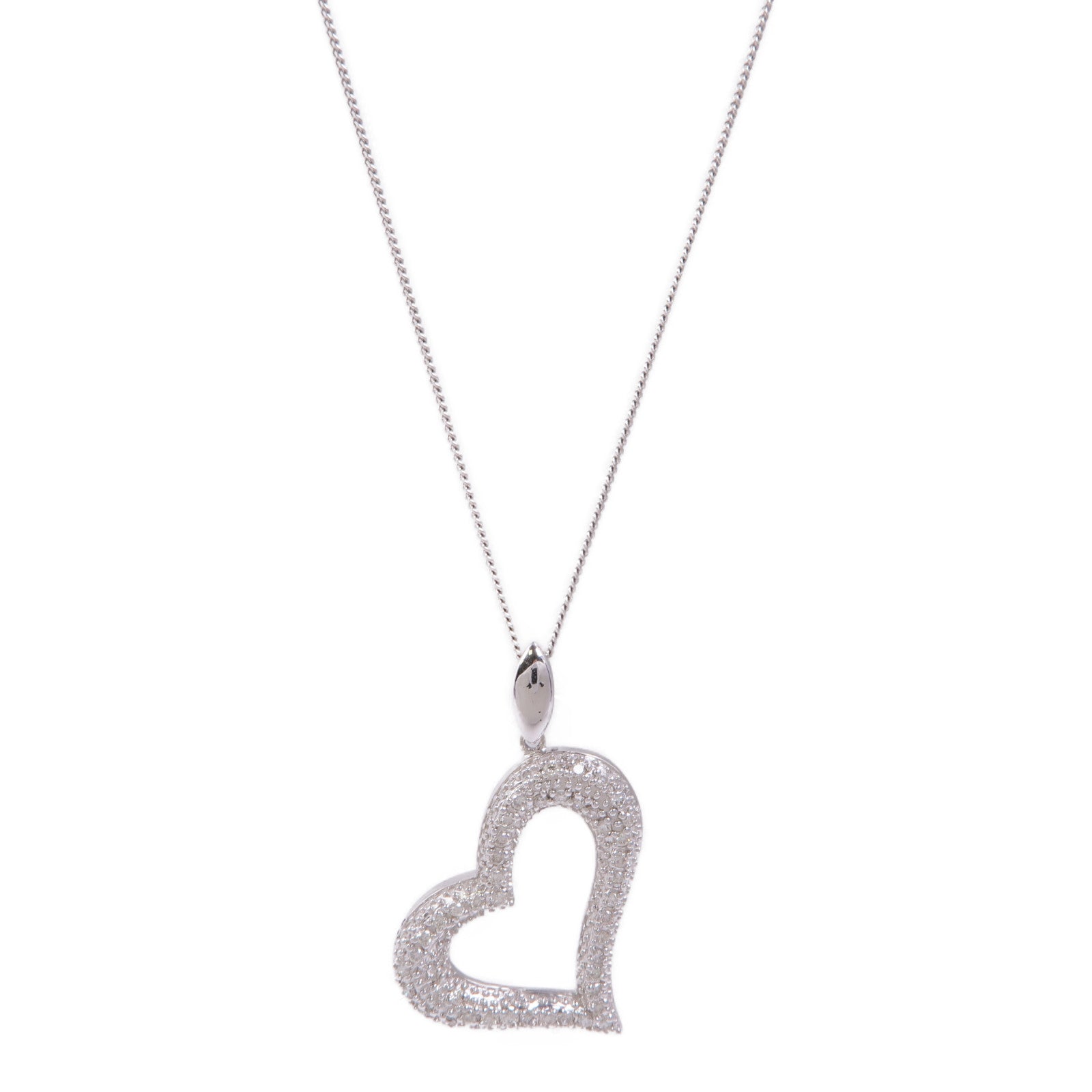 JEWELRY 【激減優惠】18K白金Diamond Necklace鑽石項鍊