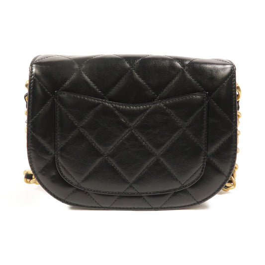 CHANEL 牛皮皮革Saddle Bag肩背袋