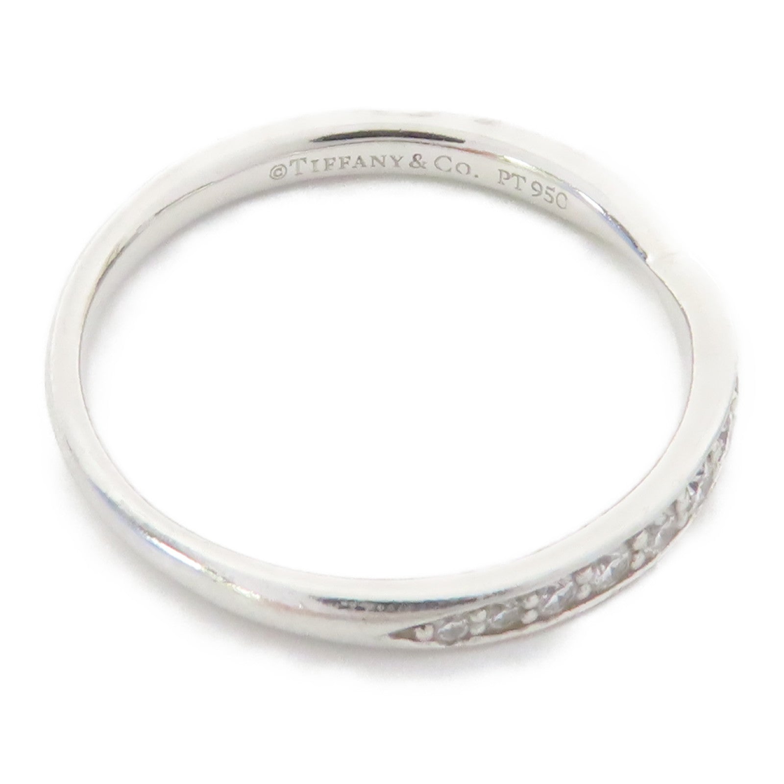TIFFANY＆CO PT950鉑金Ring戒指US#6.75