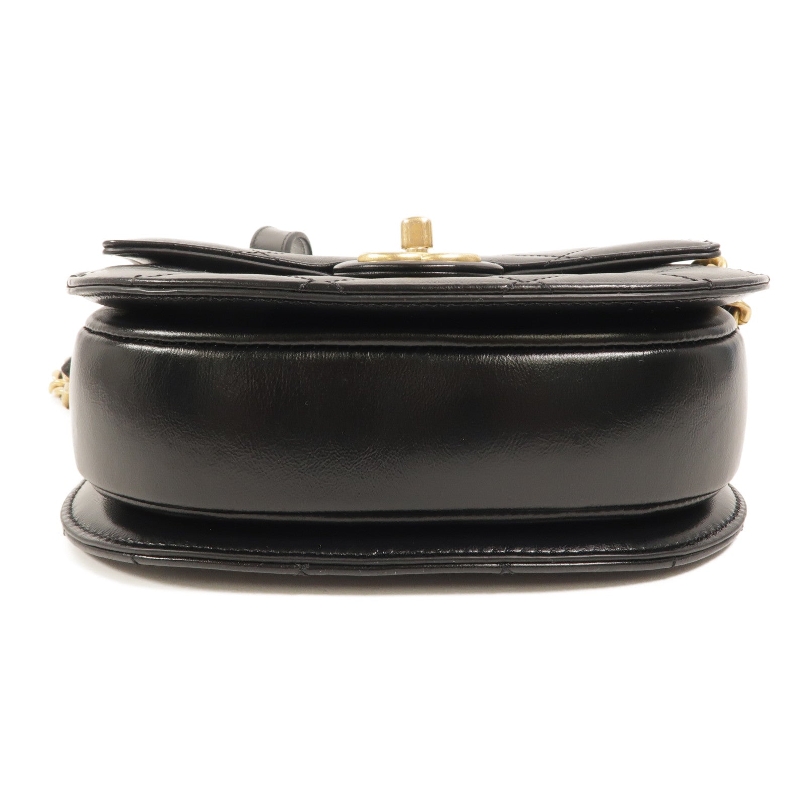 CHANEL 牛皮皮革Saddle Bag肩背袋