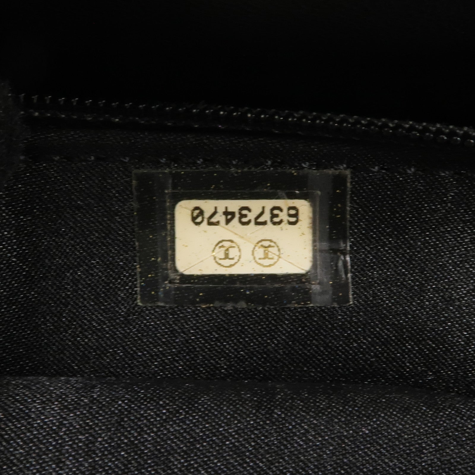 CHANEL 牛皮皮革Vintage Handbag銀扣手挽袋