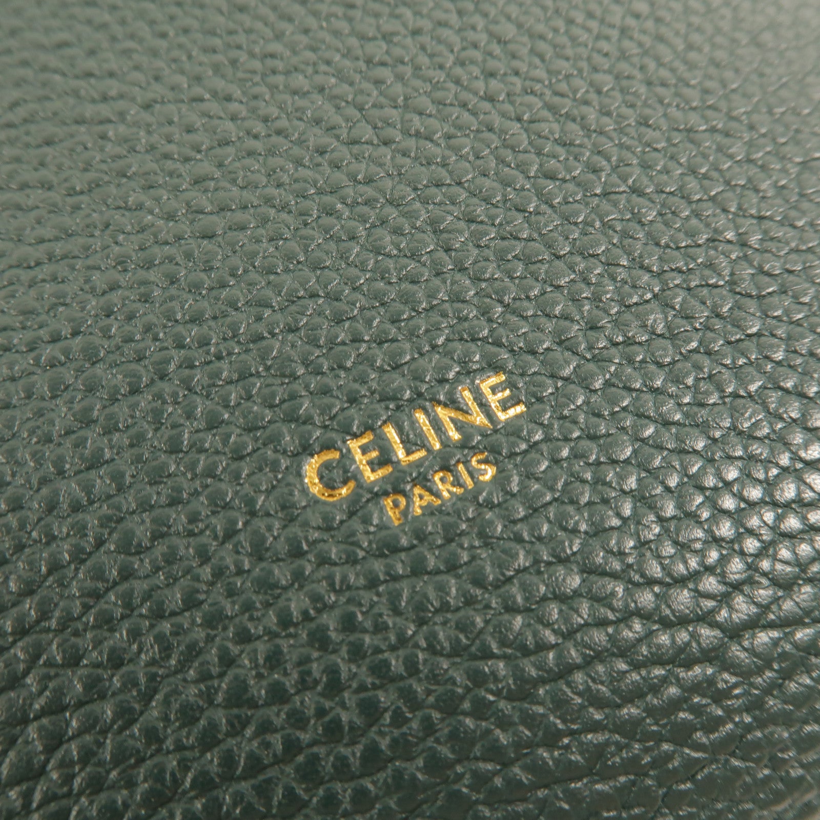 CELINE 牛皮皮革Sangle Bucket Small肩背袋