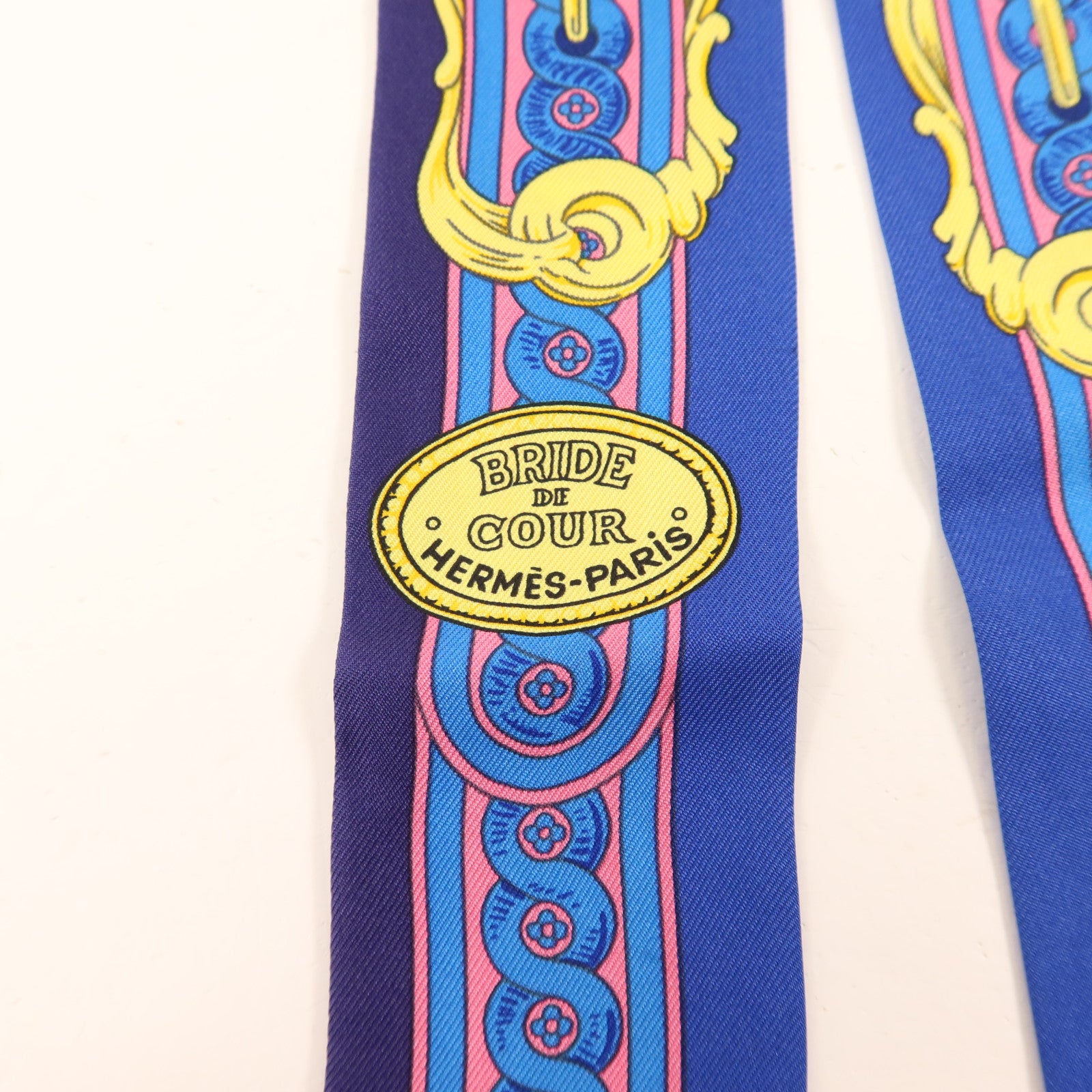 HERMES 絲質Twilly絲巾