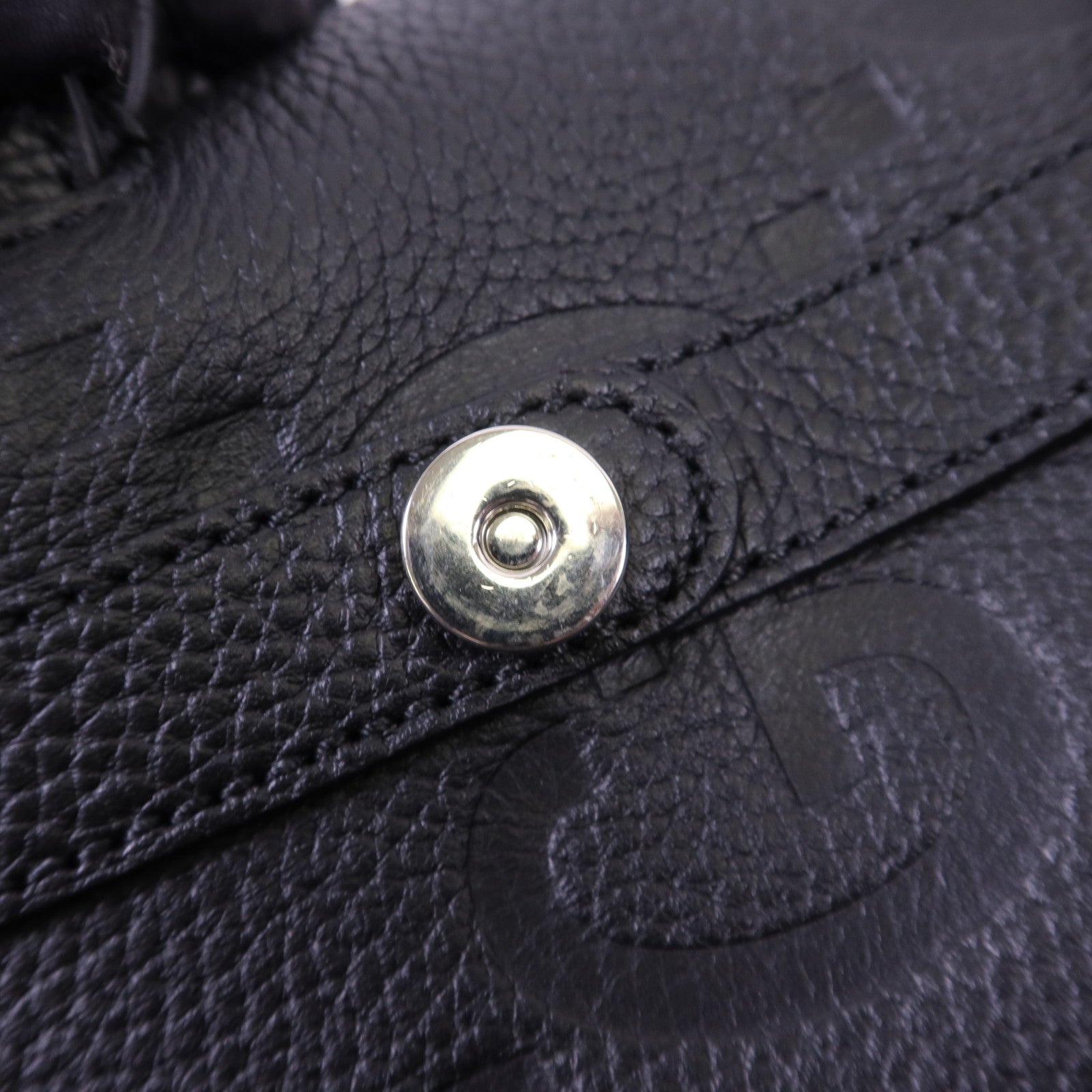 GUCCI 牛皮皮革Jumbo GG Backpack銀扣背包