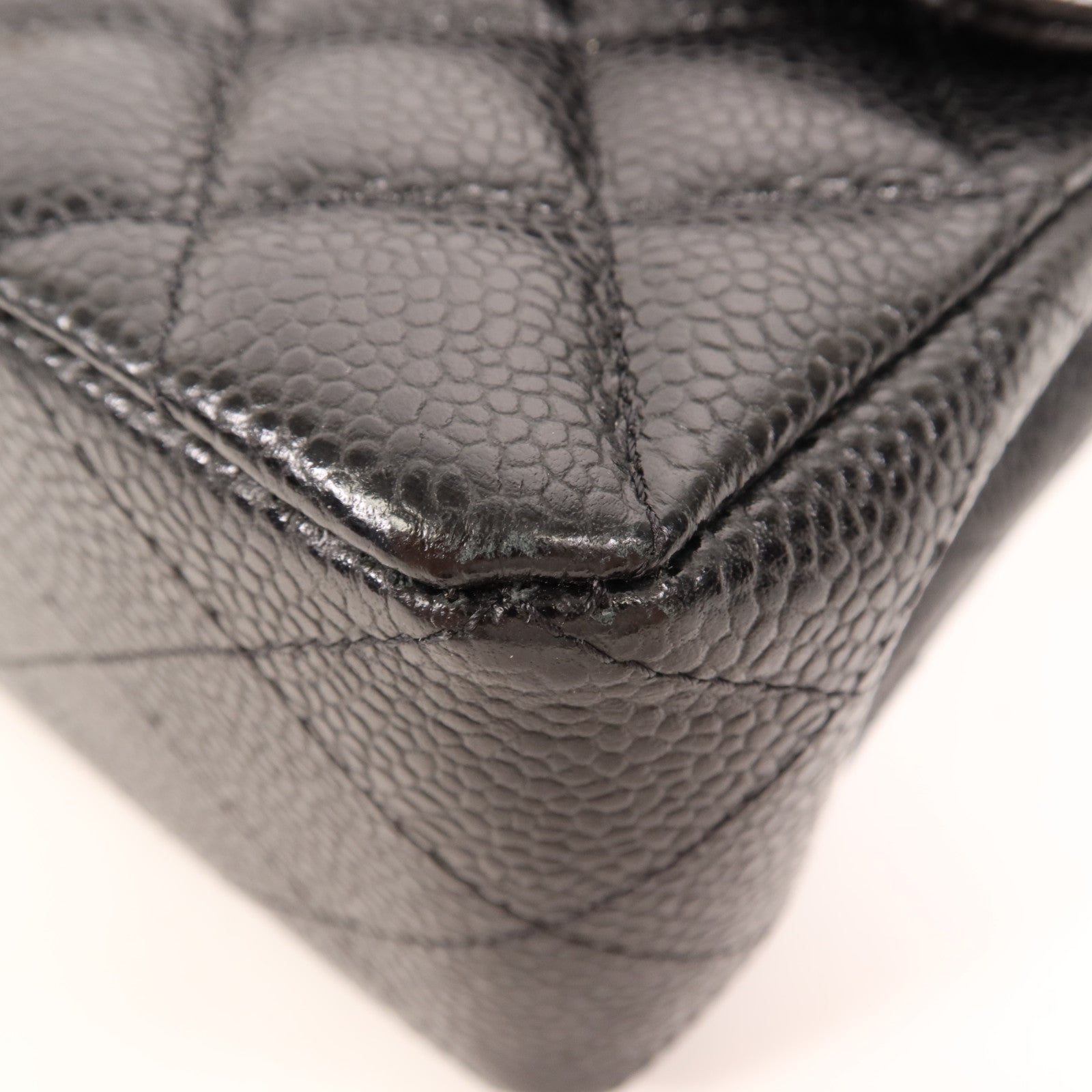 CHANEL 牛皮皮革Classic 23金扣鏈帶肩背袋