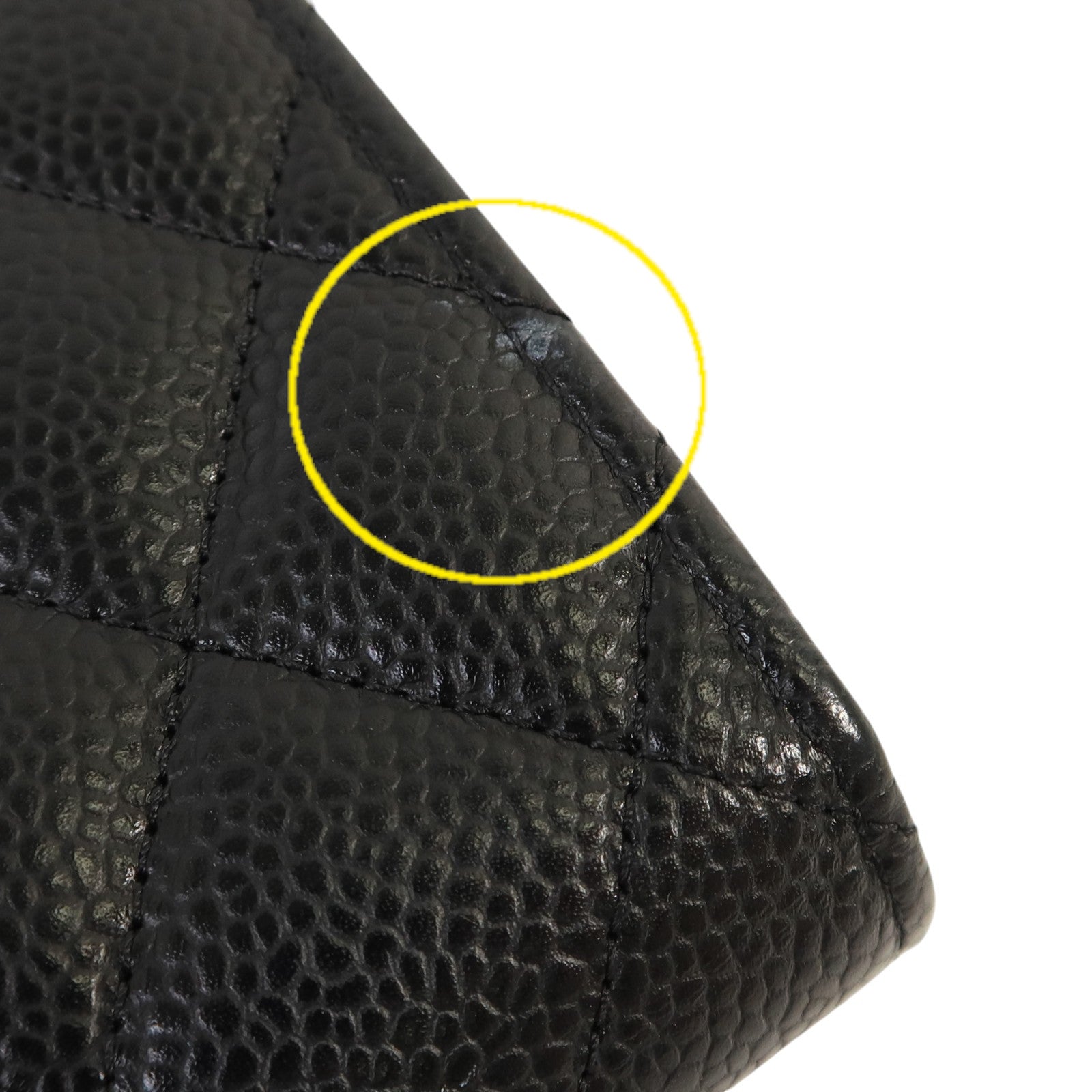 CHANEL 牛皮皮革Classic Medium Flap Wallet金扣錢包