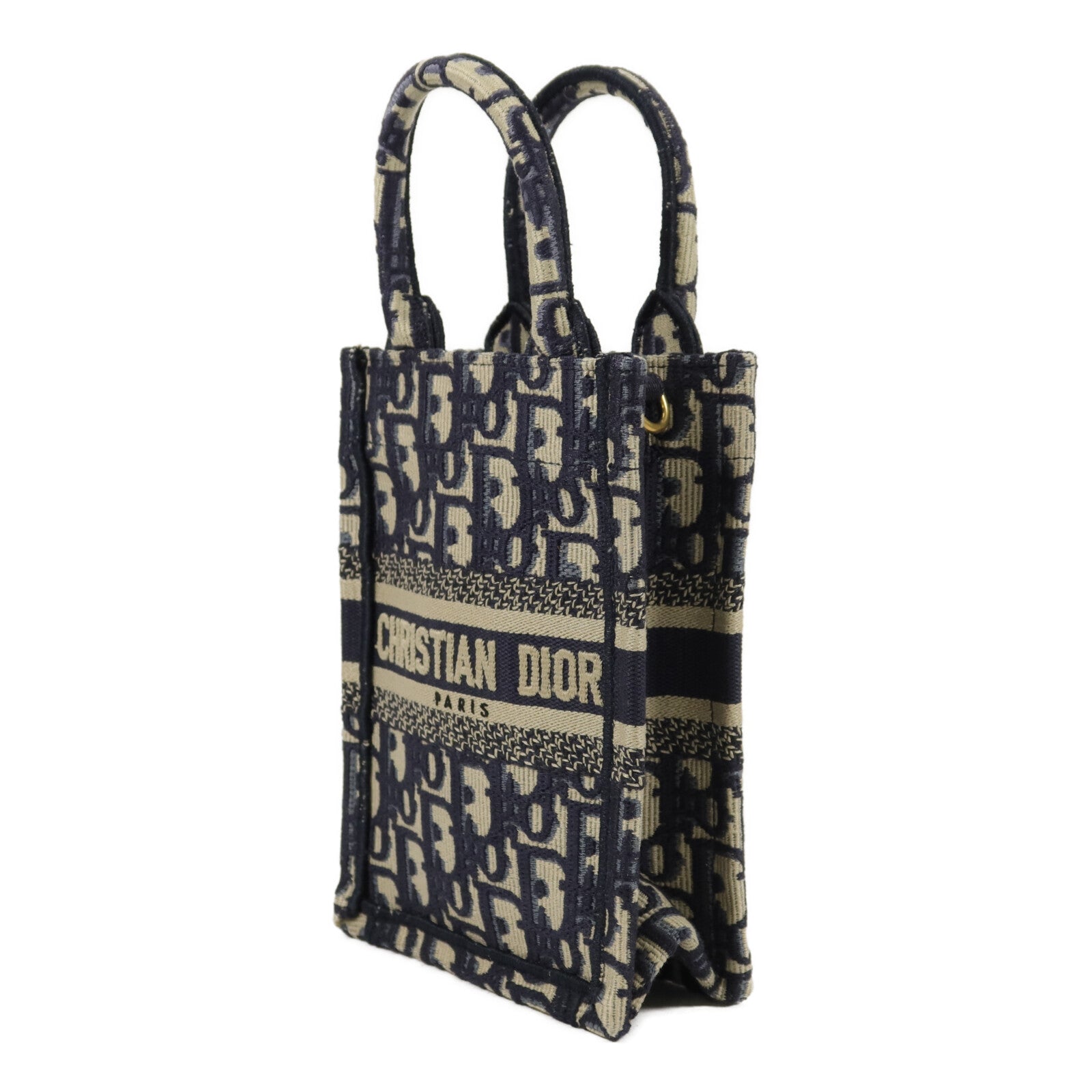 Dior 帆布Book Tote Mini手挽肩背兩用袋