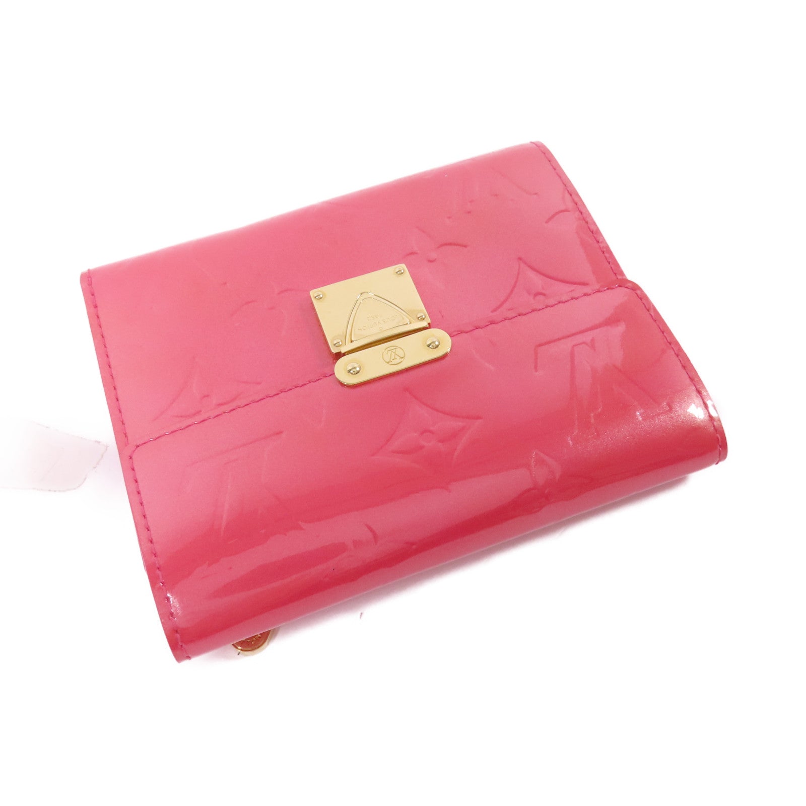 LOUIS VUITTON Vernis Trifold Wallet金扣錢包