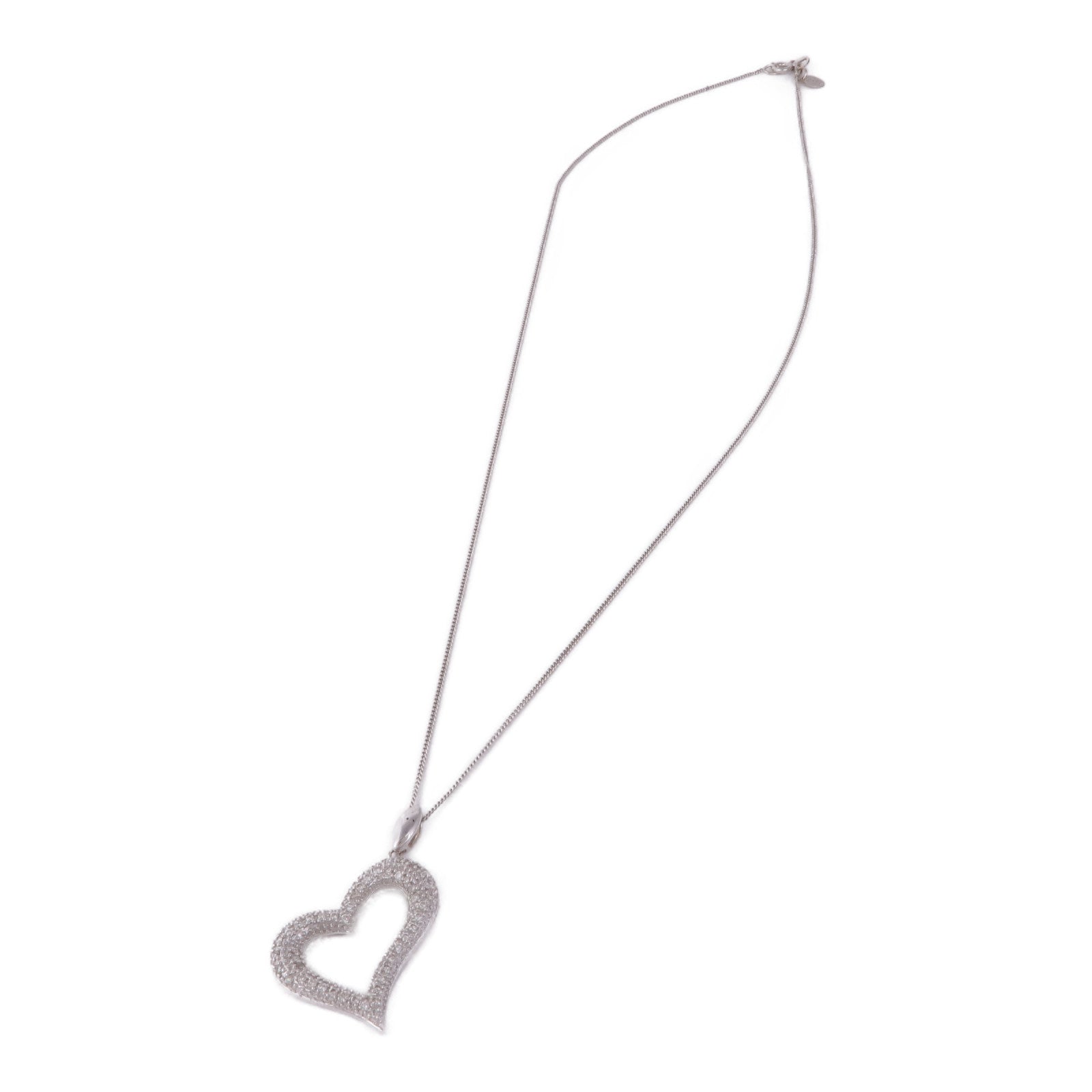 JEWELRY 18K白金Diamond Necklace鑽石項鍊