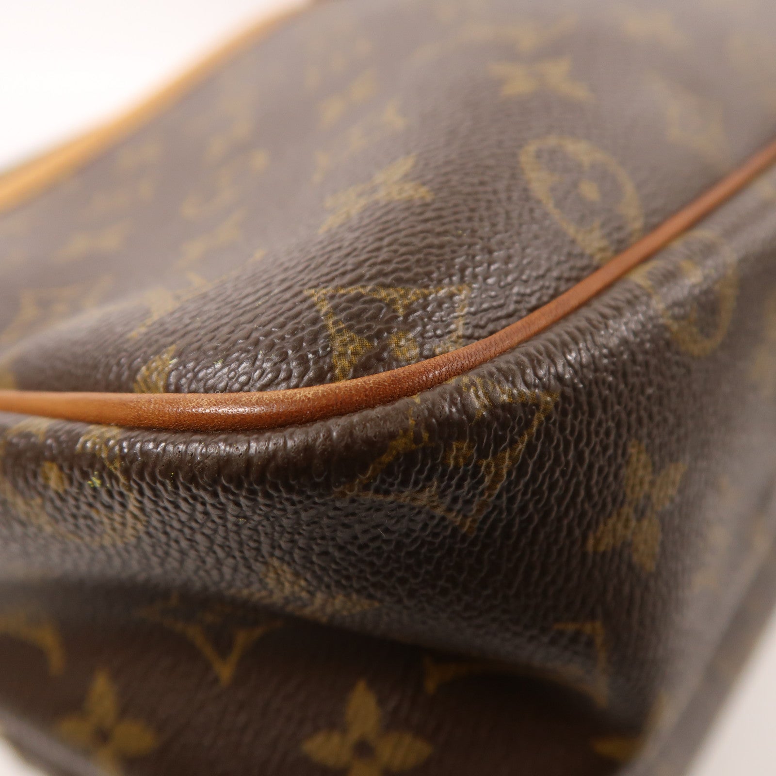 LOUIS VUITTON Monogram Reporter GM金扣肩背袋