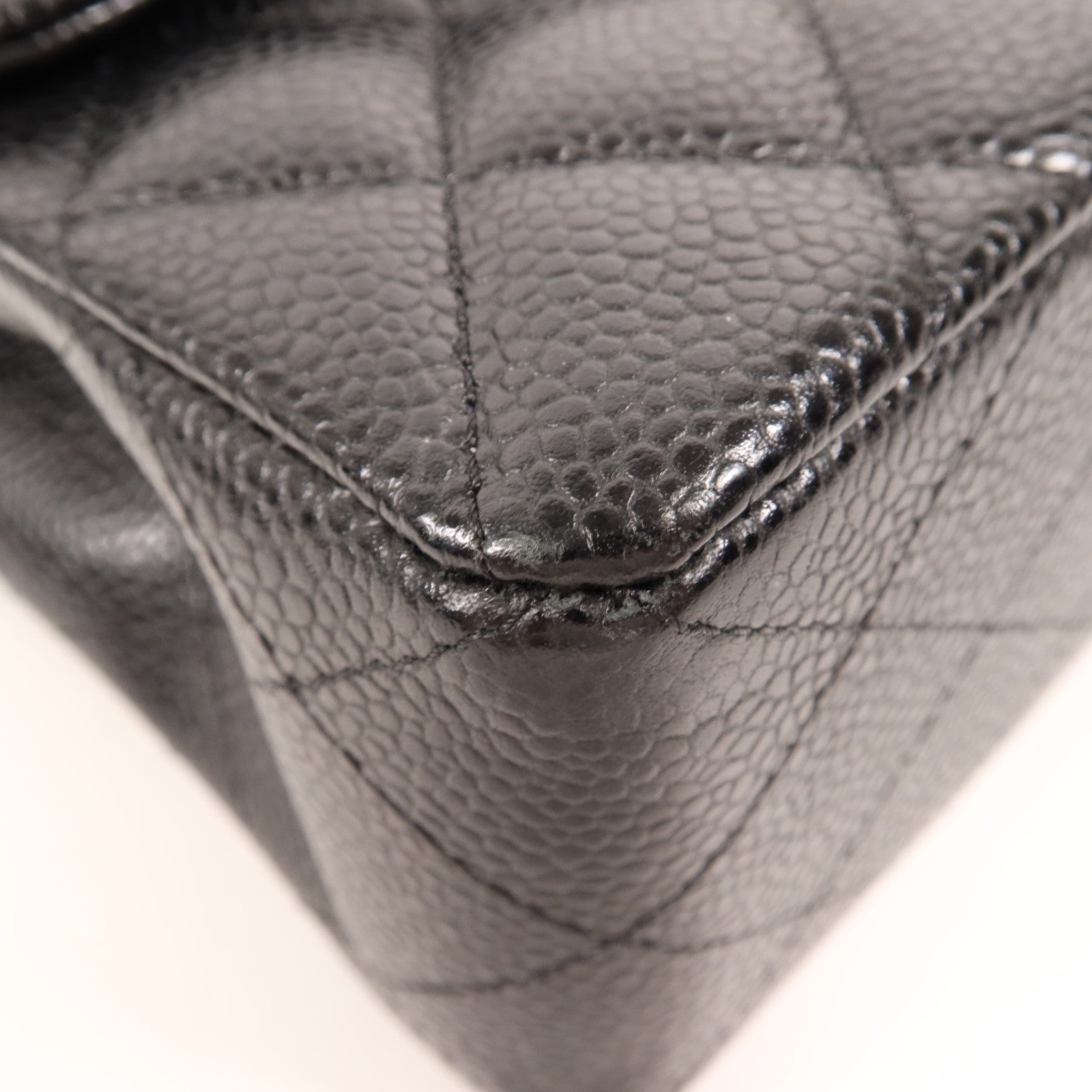 CHANEL 牛皮皮革Classic 23金扣鏈帶肩背袋