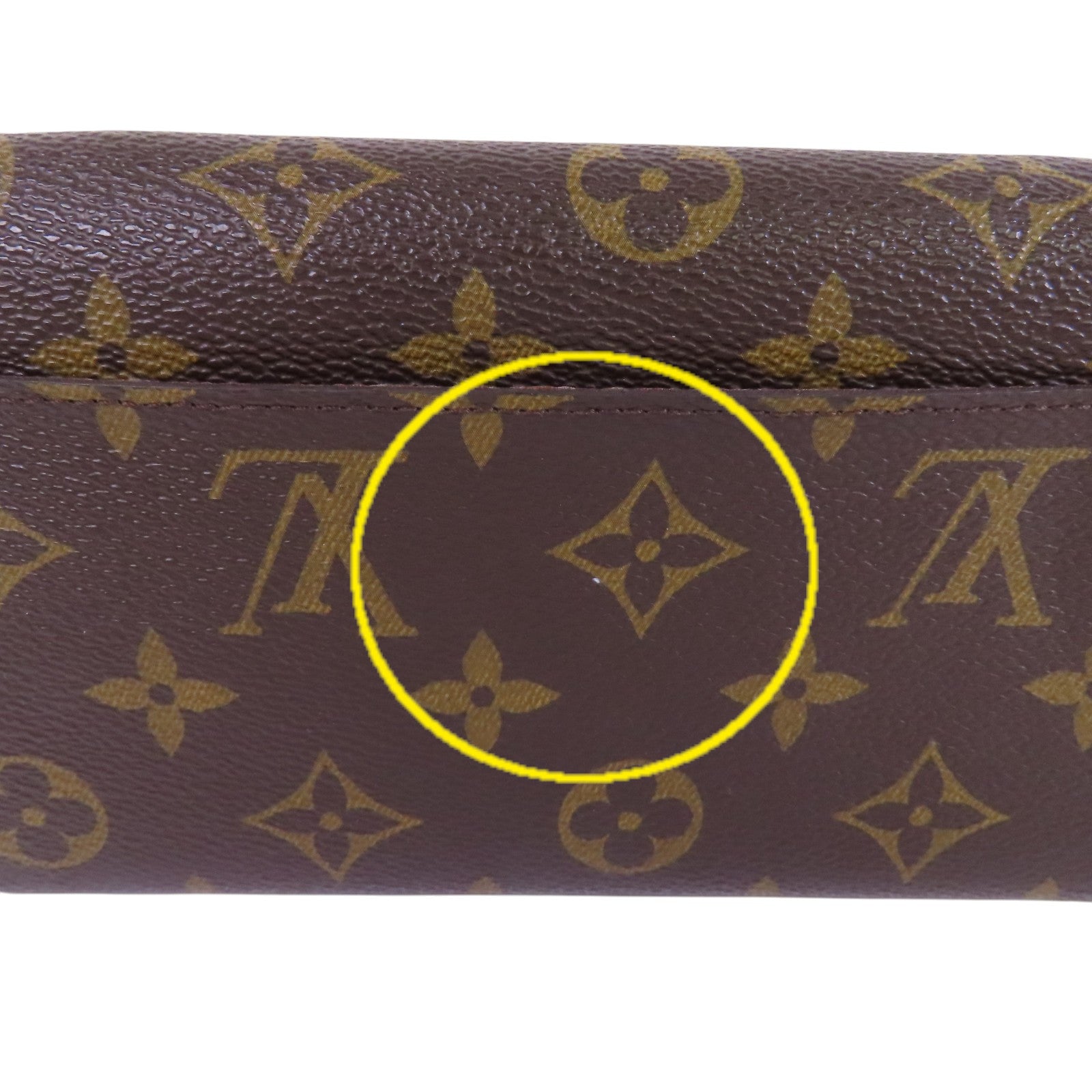 LOUIS VUITTON Monogram Sarah金扣長錢包