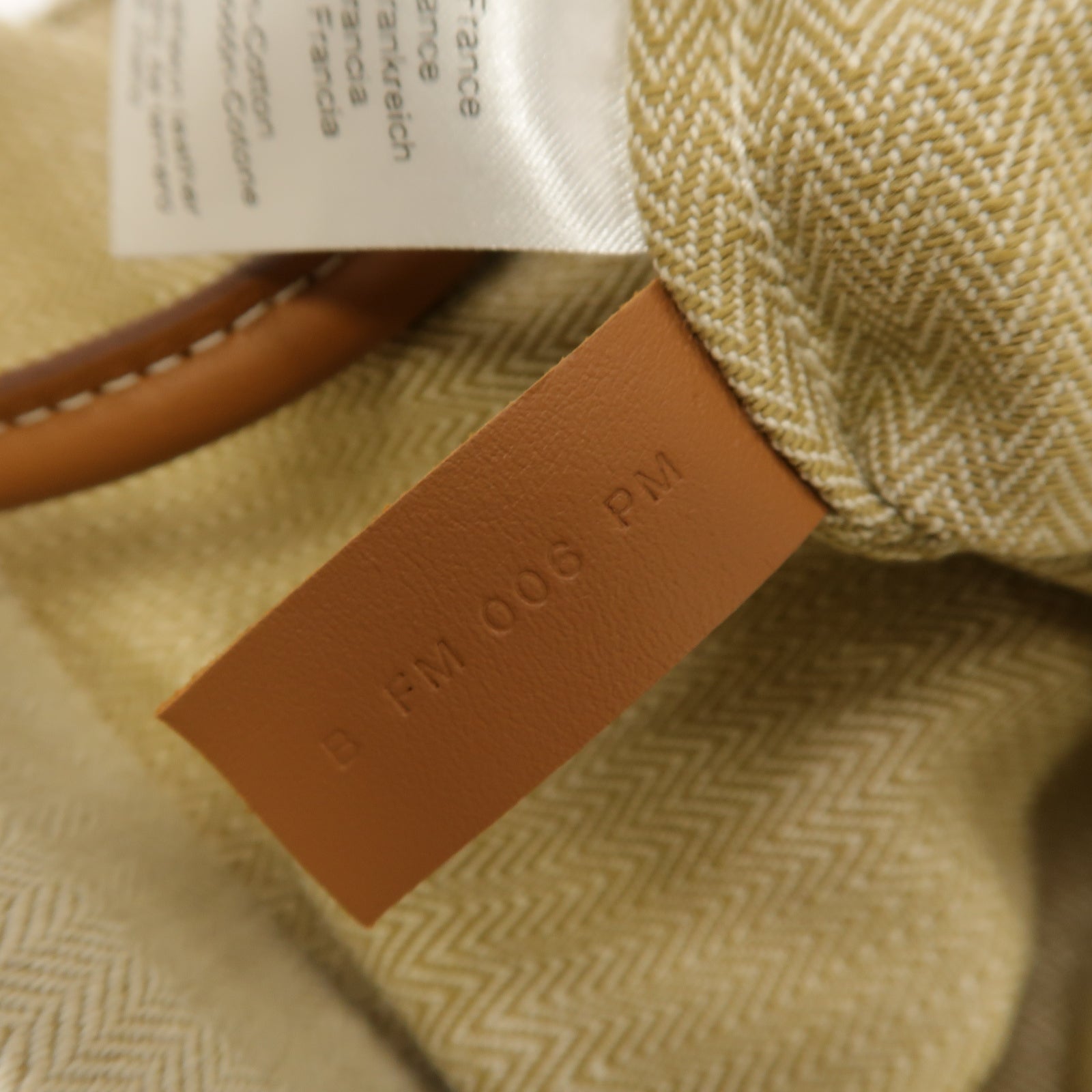 HERMES 【激減優惠】帆布AlineTote Bag銀扣手挽袋米色