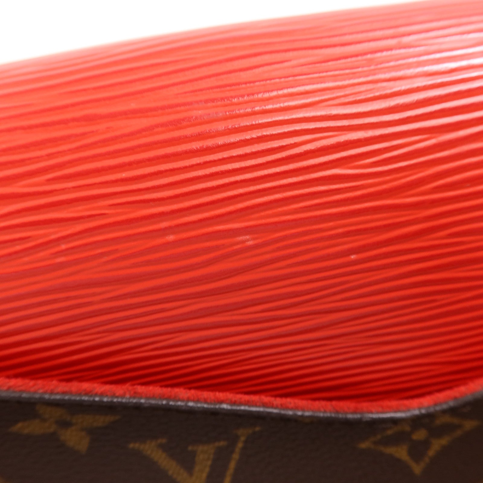 LOUIS VUITTON Monogram/Epi Saint Michel銀扣肩背袋