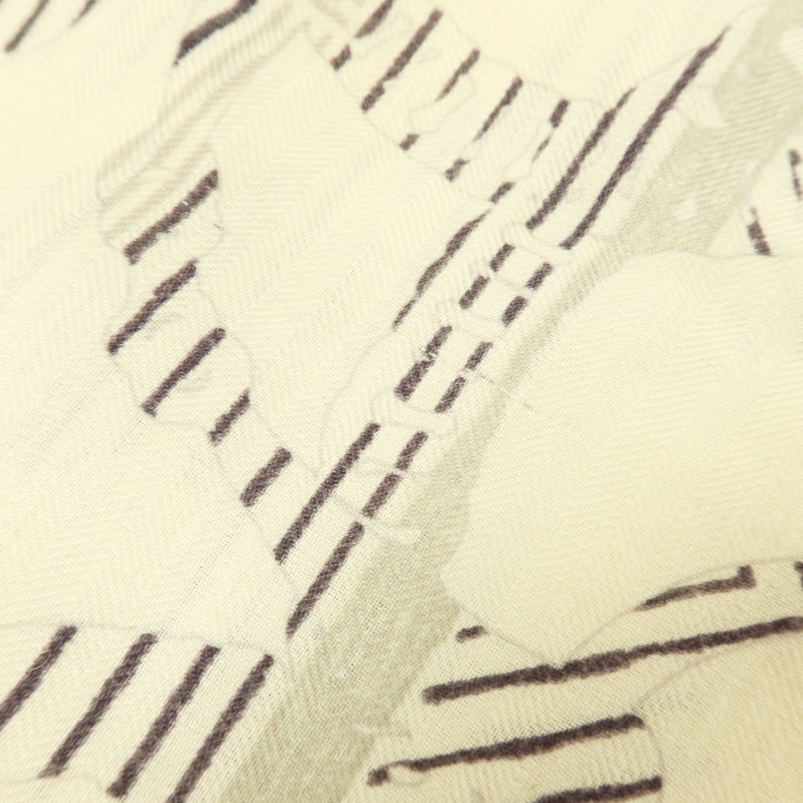 HERMES 羊絨/絲質Scarf 140x140絲巾