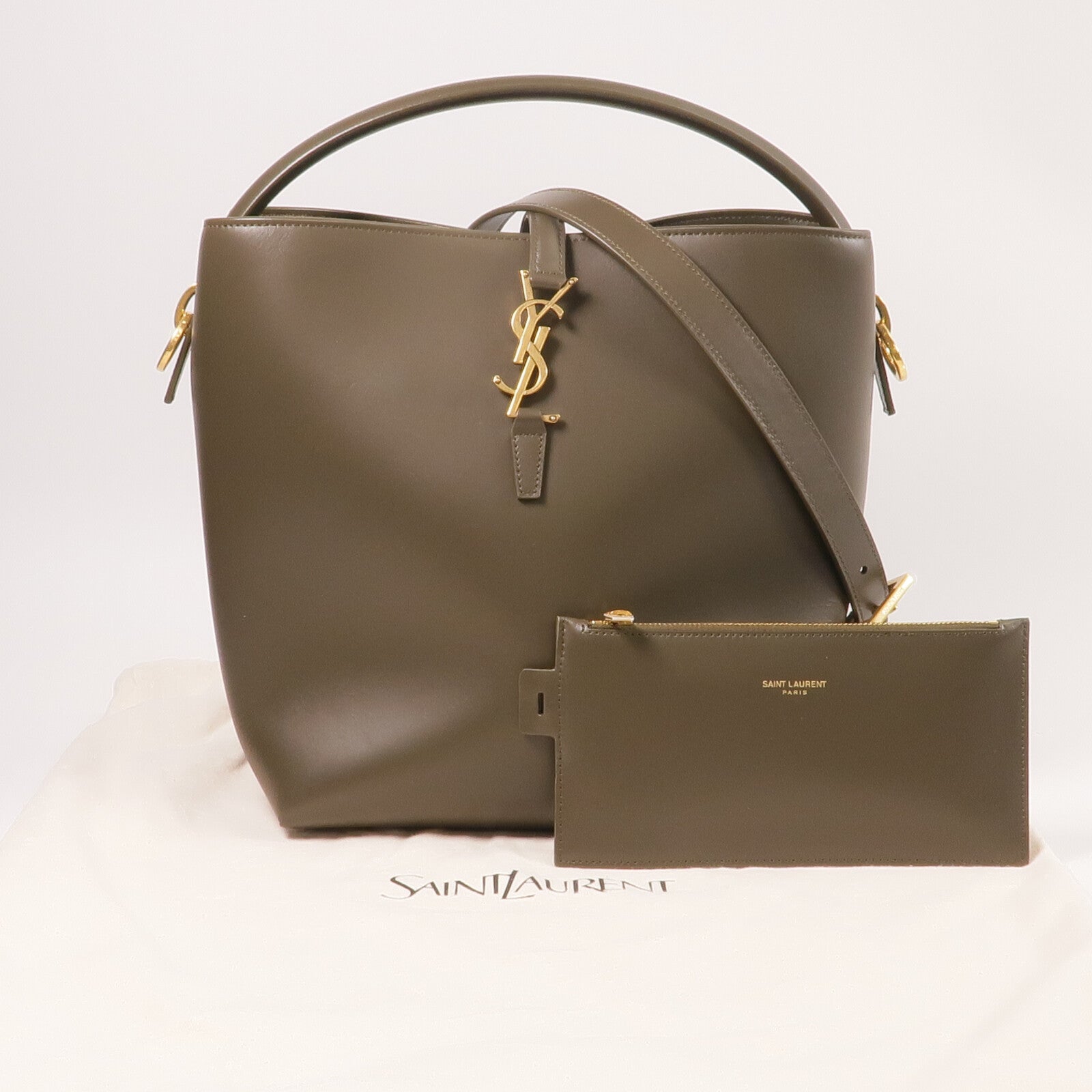 SAINT LAURENT 牛皮皮革LE 37手挽肩背兩用袋