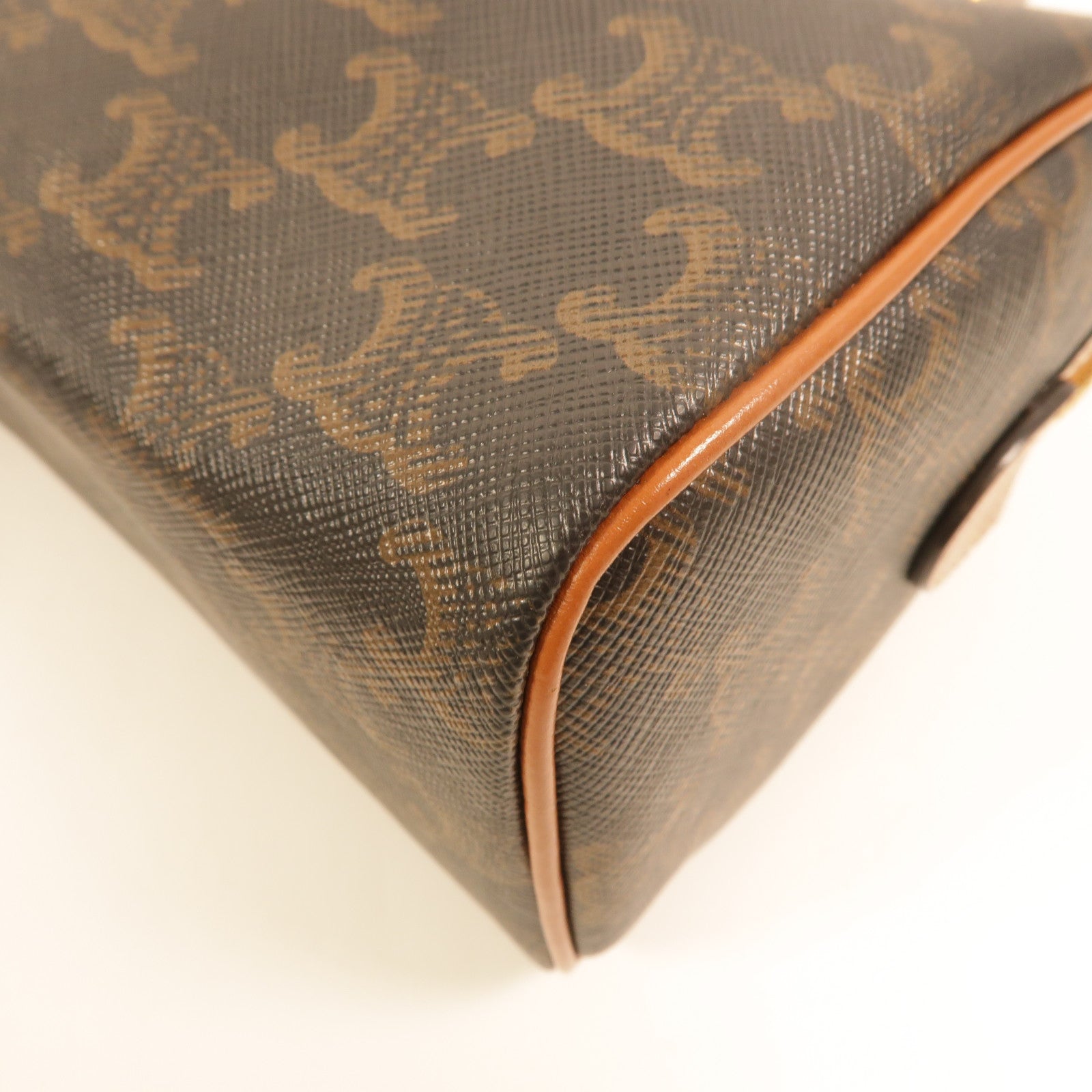 CELINE 塗層帆布Small Boston手挽肩背兩用袋