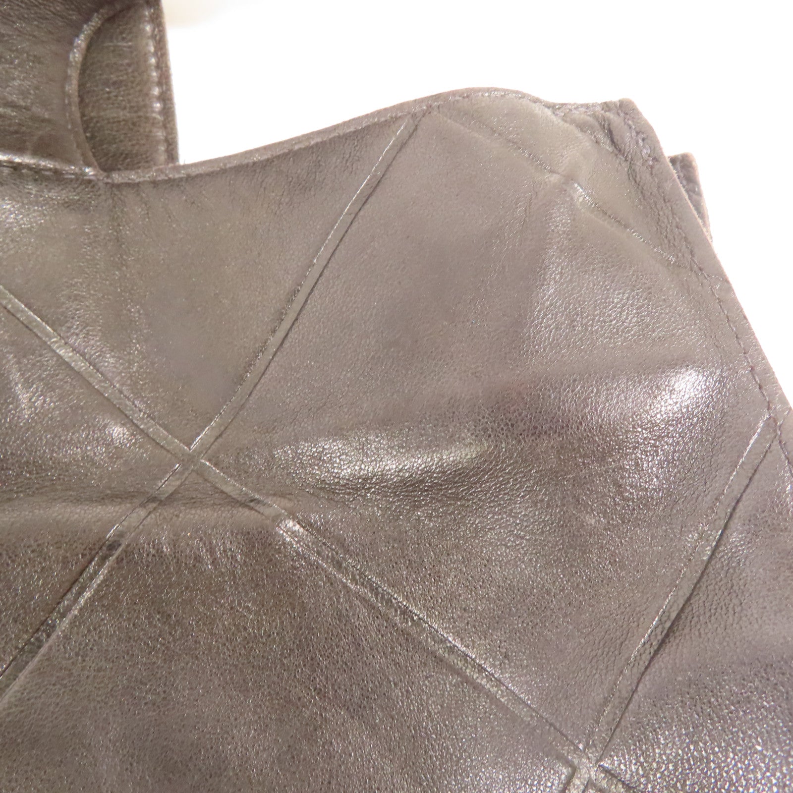 CHANEL 皮革Vintage Matelasse Shoulder Tote Bag手挽袋