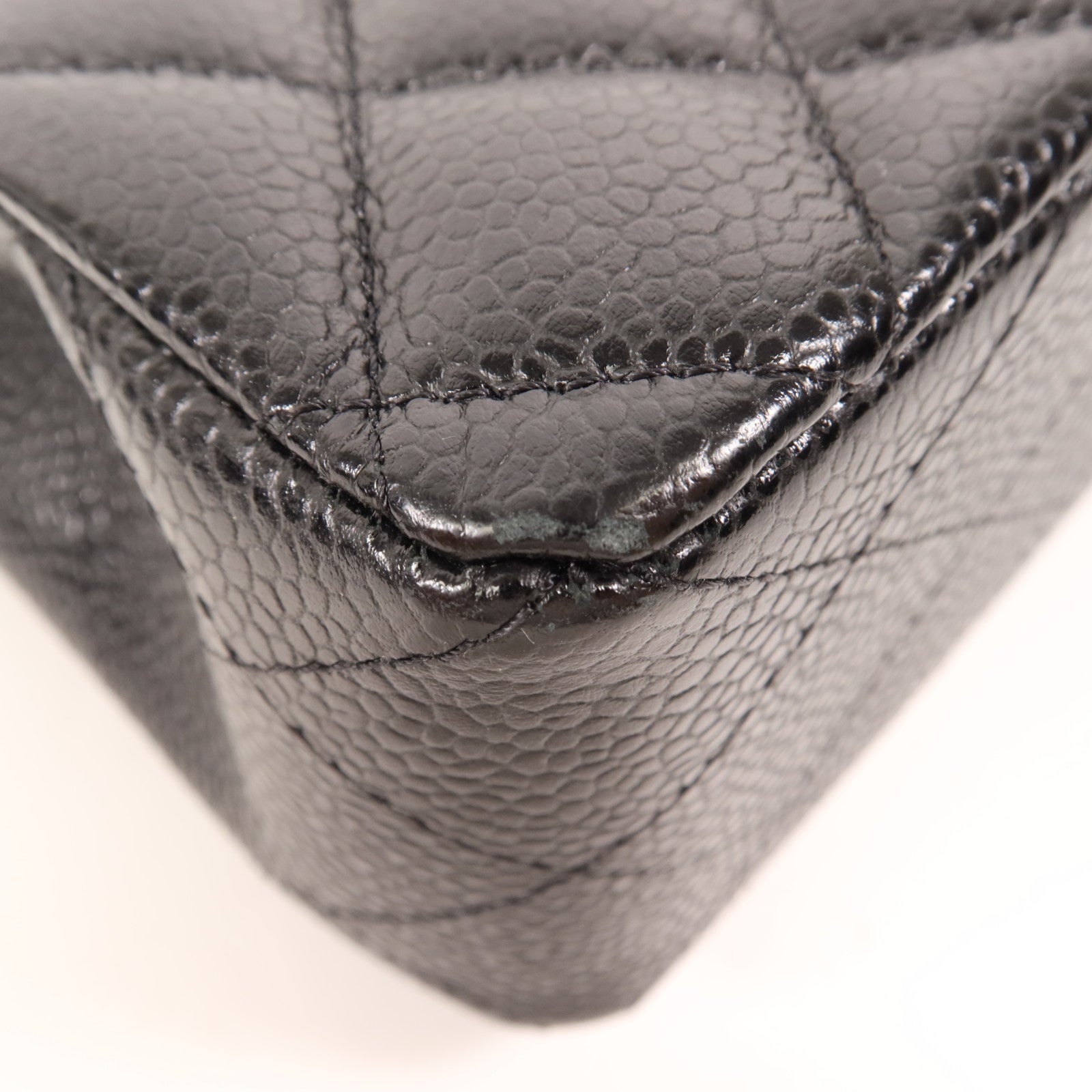 CHANEL 牛皮皮革Classic 23金扣鏈帶肩背袋
