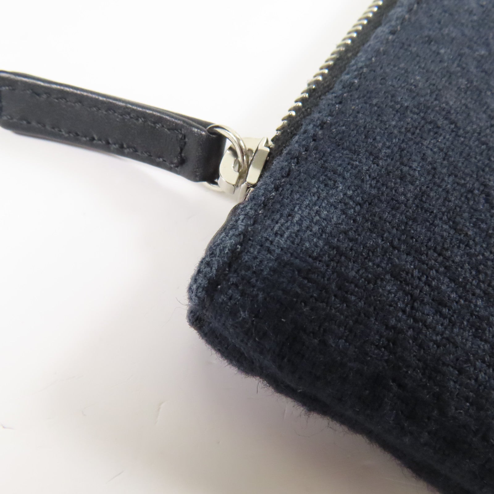 CHANEL 帆布Deauville Tote Bag銀扣手挽袋