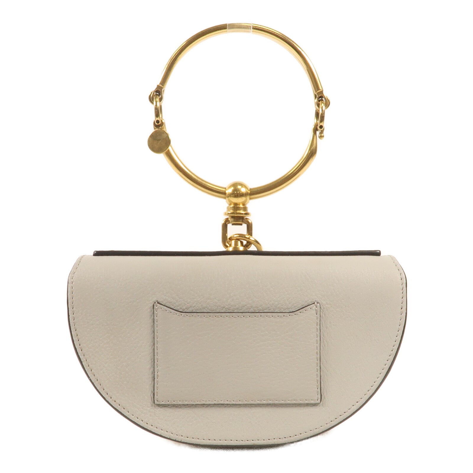 Chloe 牛皮皮革Nile Bag金扣肩背袋