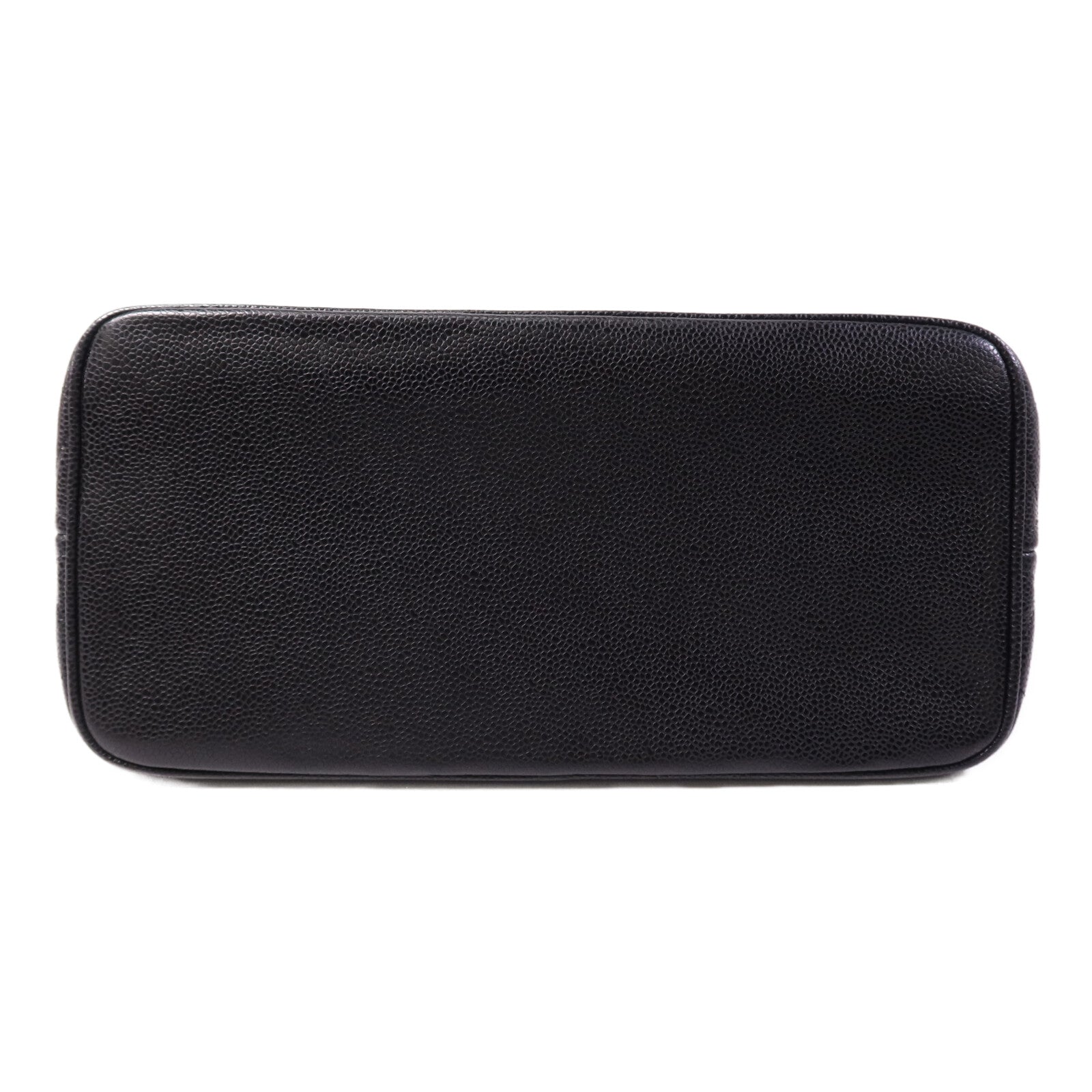 CHANEL 牛皮皮革Medallion Tote銀扣手挽袋