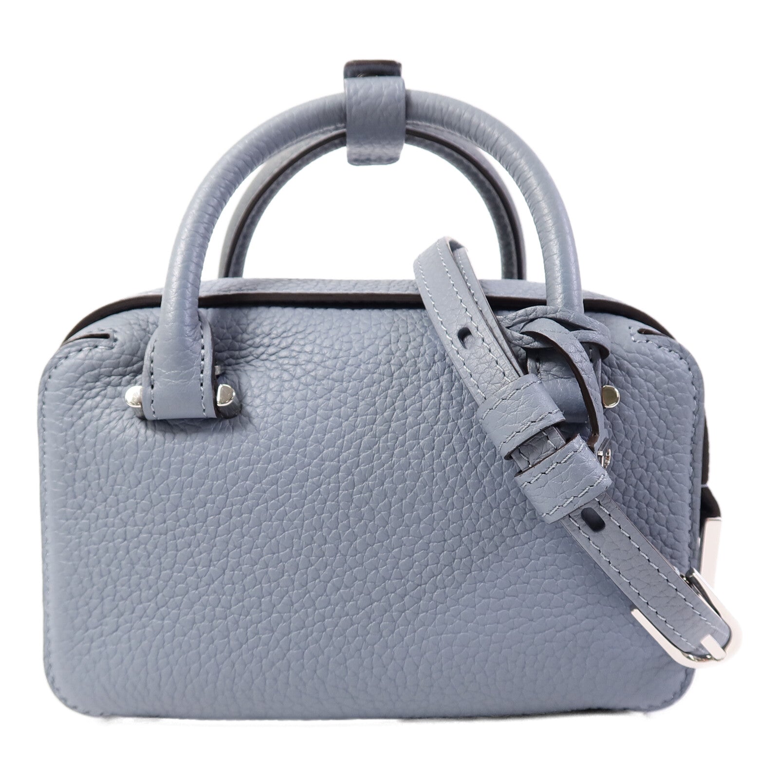Delvaux Taurillon Soft Cool Box Nano手挽肩背兩用袋
