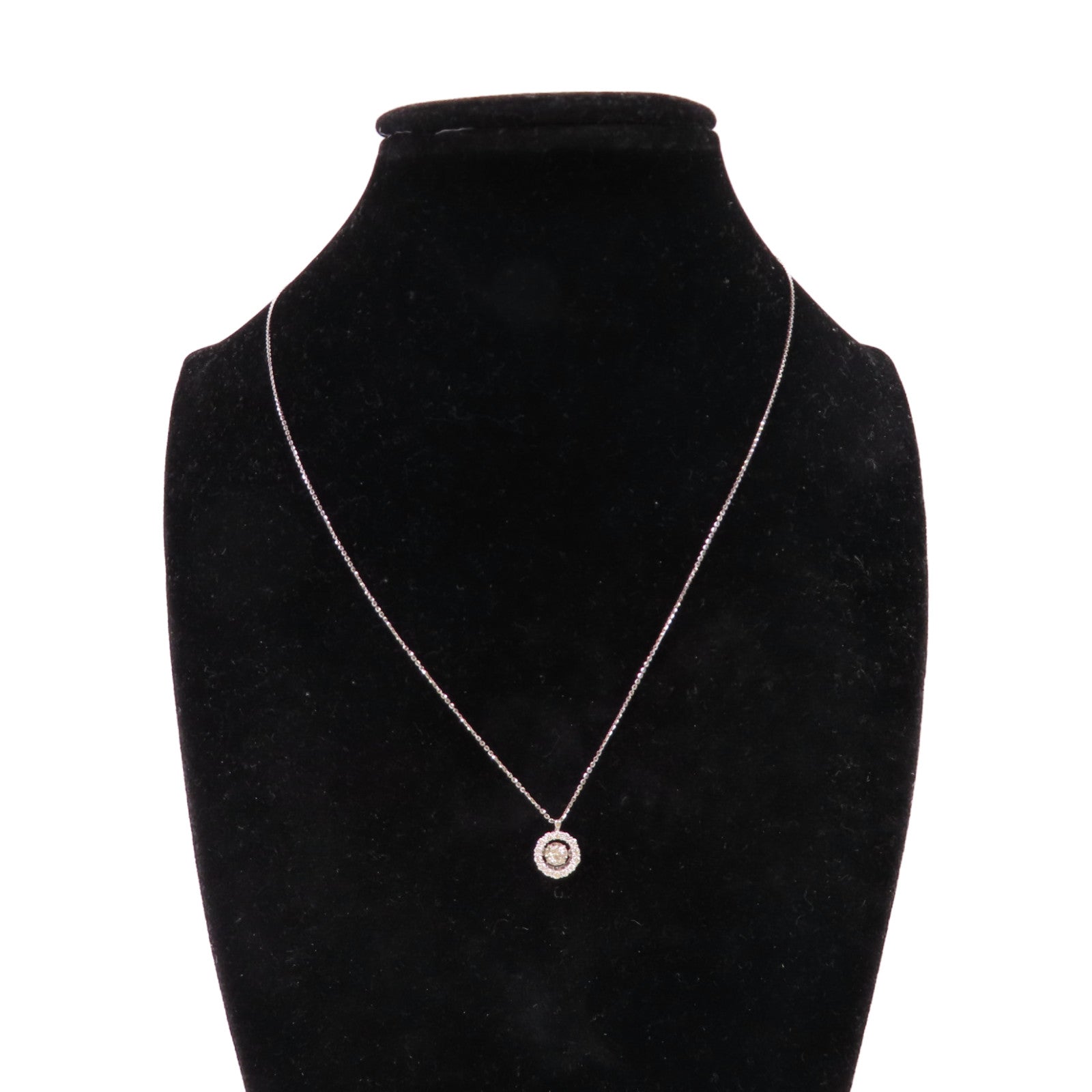 JEWELRY 18K白金/0.11ct/0.18ct鑽石Diamond Necklace項鏈