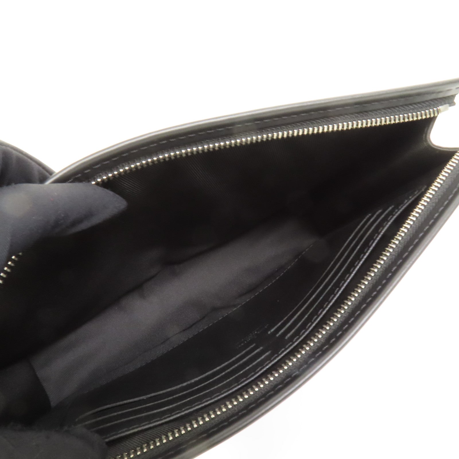 LOUIS VUITTON Damier Graphite Pochette Voyage MM銀扣手拿包